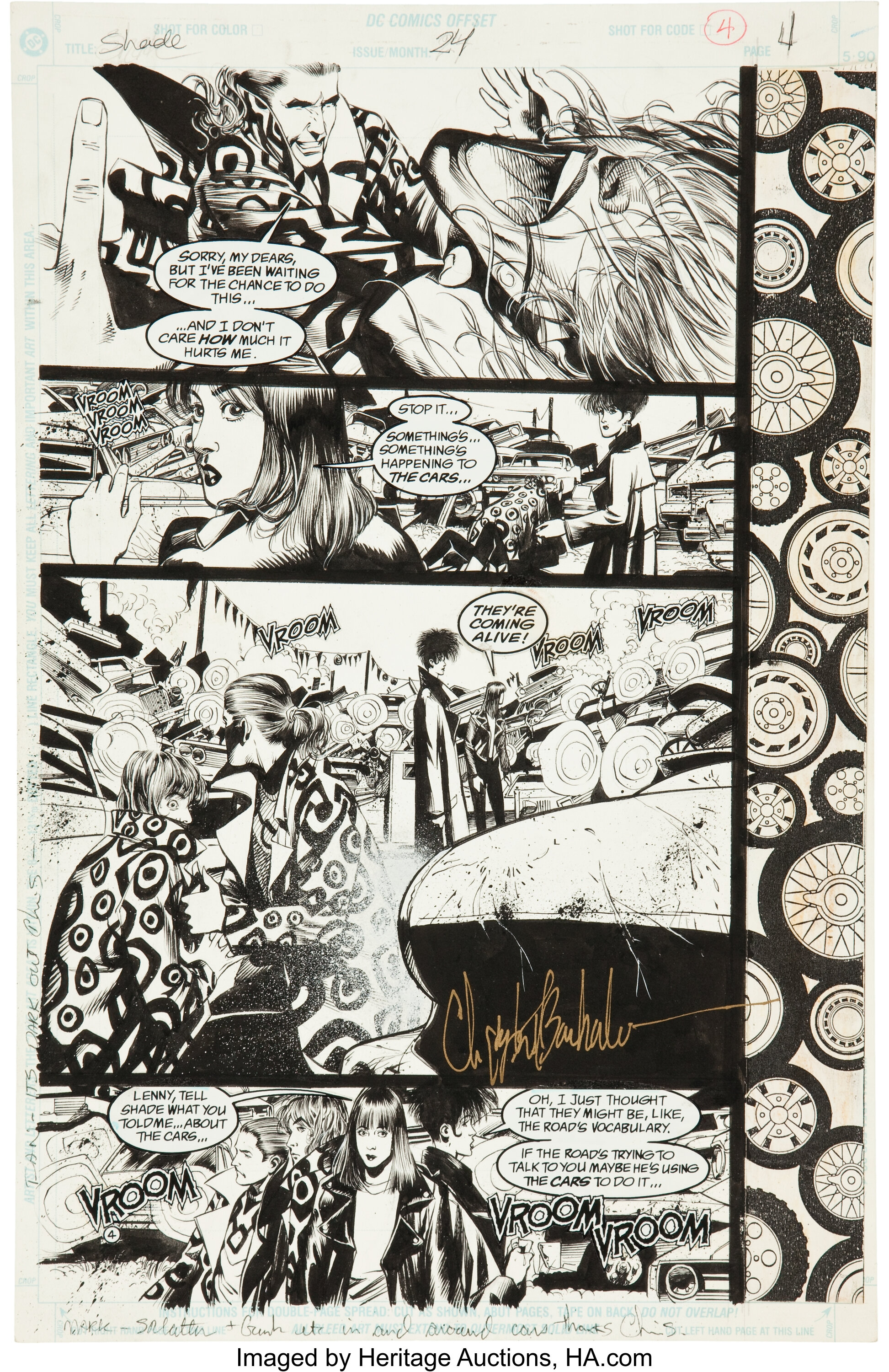 Chris Bachalo And Mark Pennington Shade The Changing Man - 