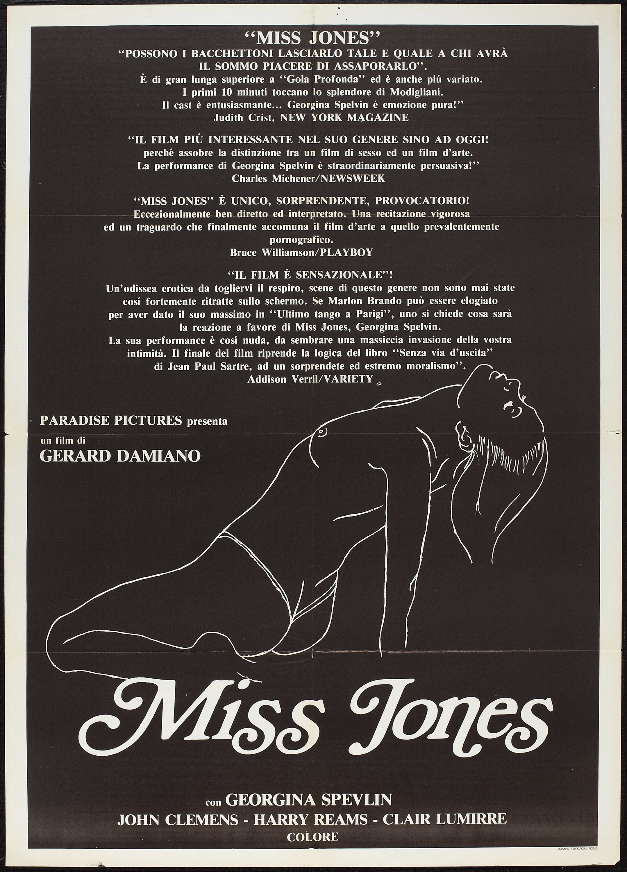 The Devil in Miss Jones (MB Productions, 1973). Italian 2 - Foglio | Lot  #52138 | Heritage Auctions