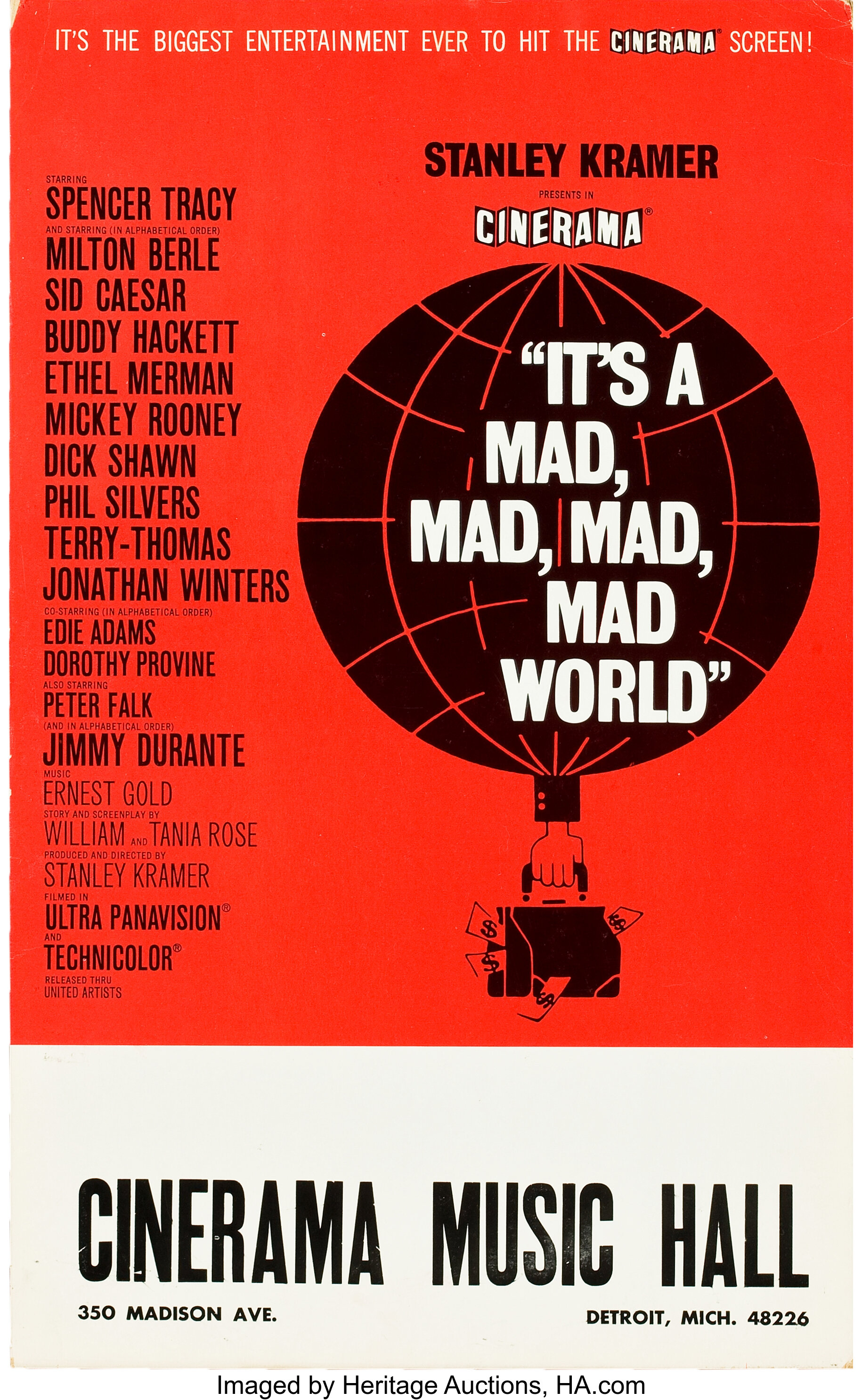 It's A Mad, Mad, Mad, Mad World -  Music