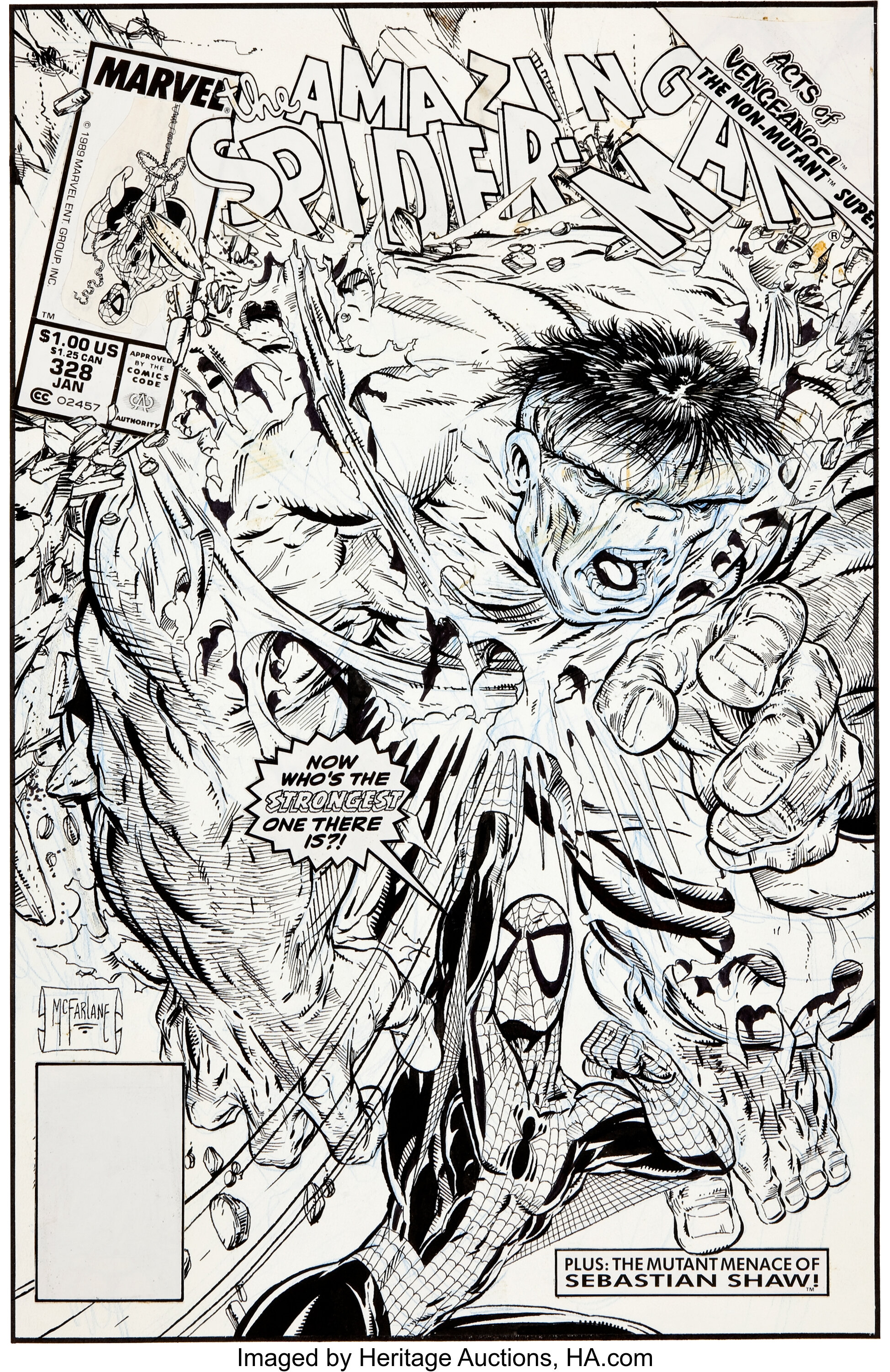 Todd McFarlane Comic Book Art for Sale Value Guide Heritage Auctions