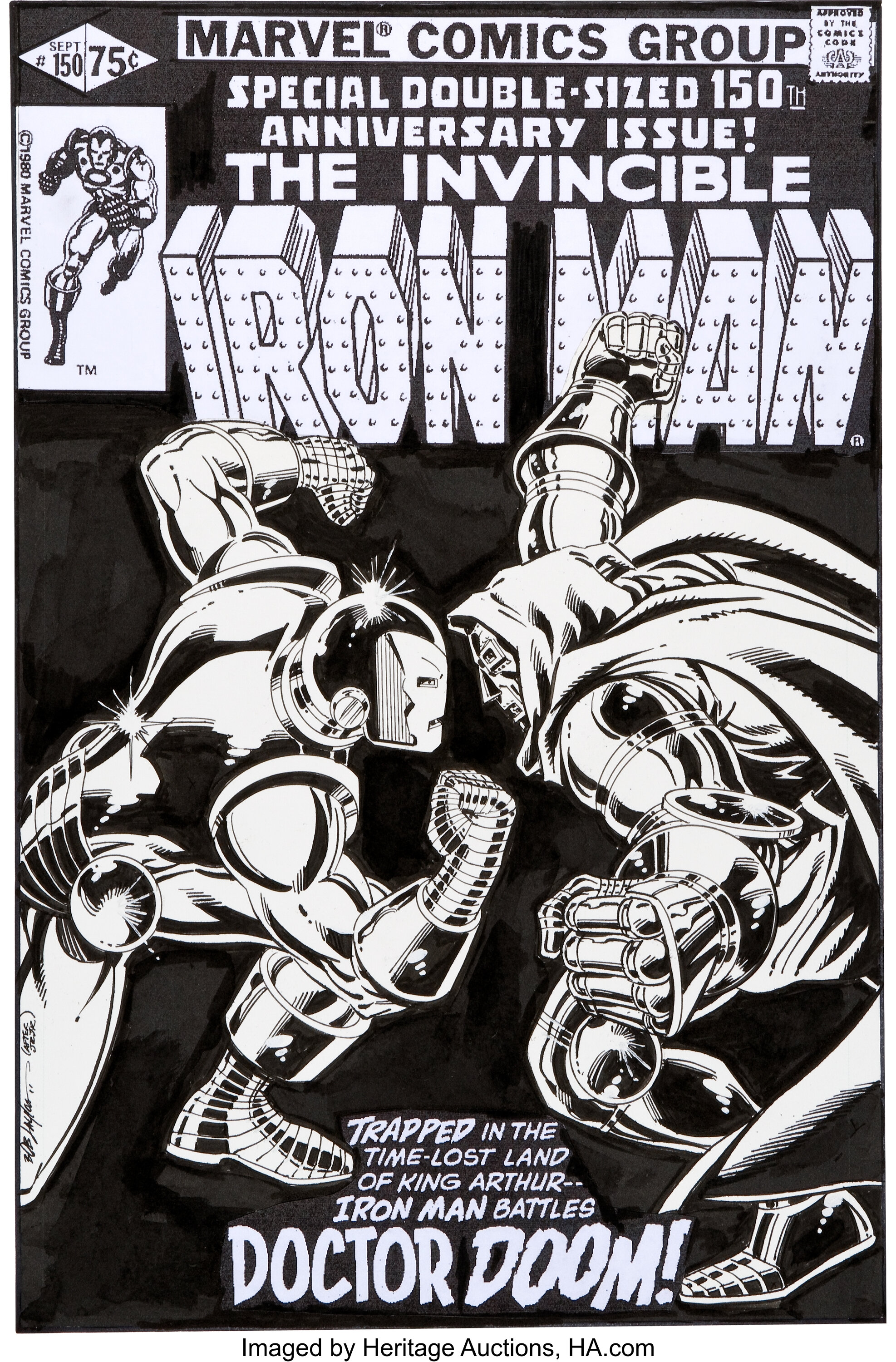 iron man comic cover design