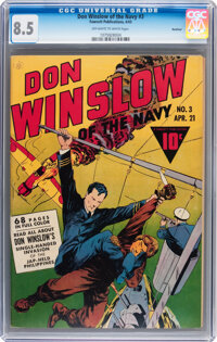 Don Winslow of the Navy, Public Domain Super Heroes