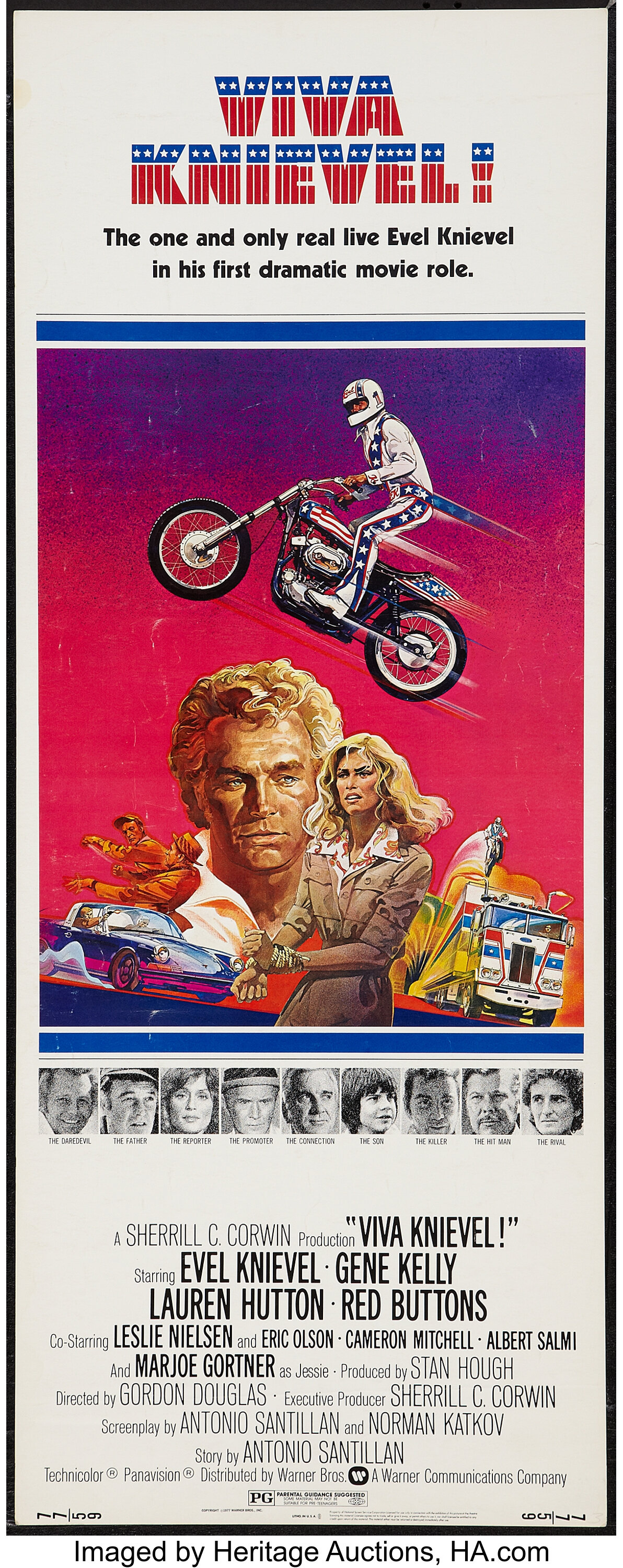 Viva Knievel! (Warner Brothers, 1977). Insert (14