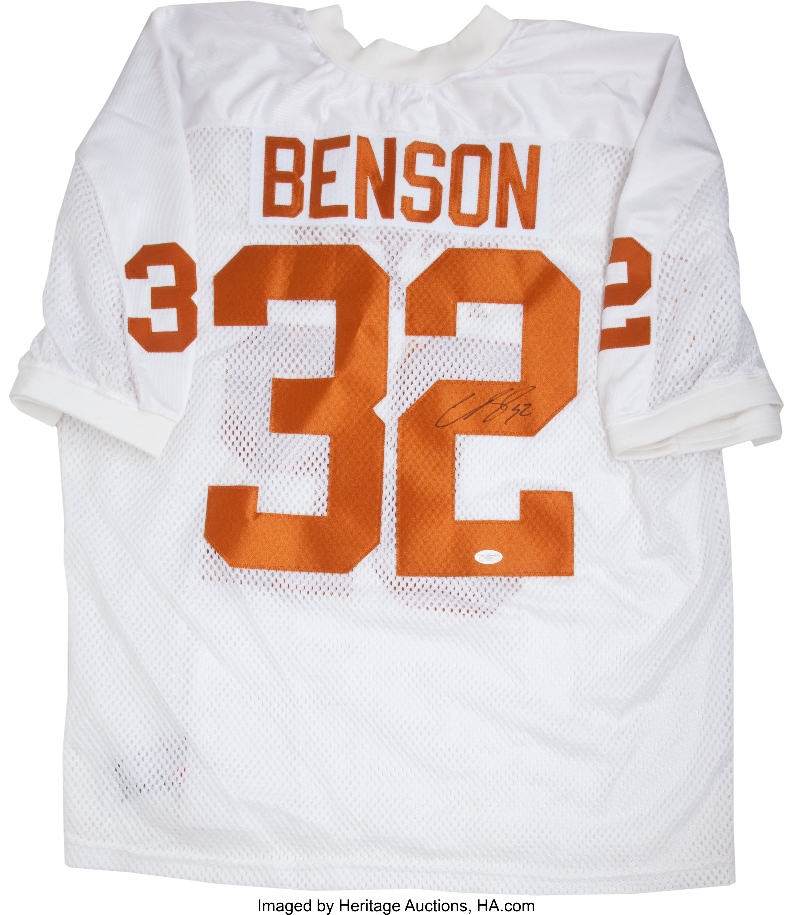 Cedric Benson Game-Used Jersey Football Card –