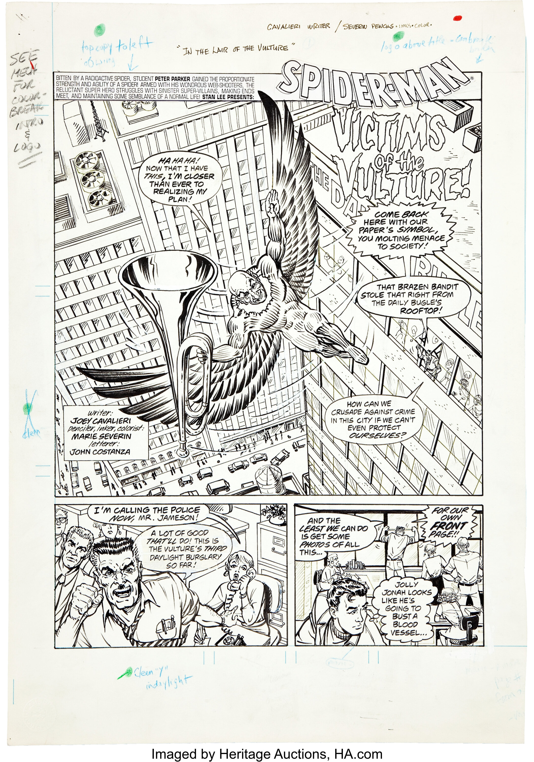 Marie Severin Spider-Man Magazine #2 Complete 6-Page Story 