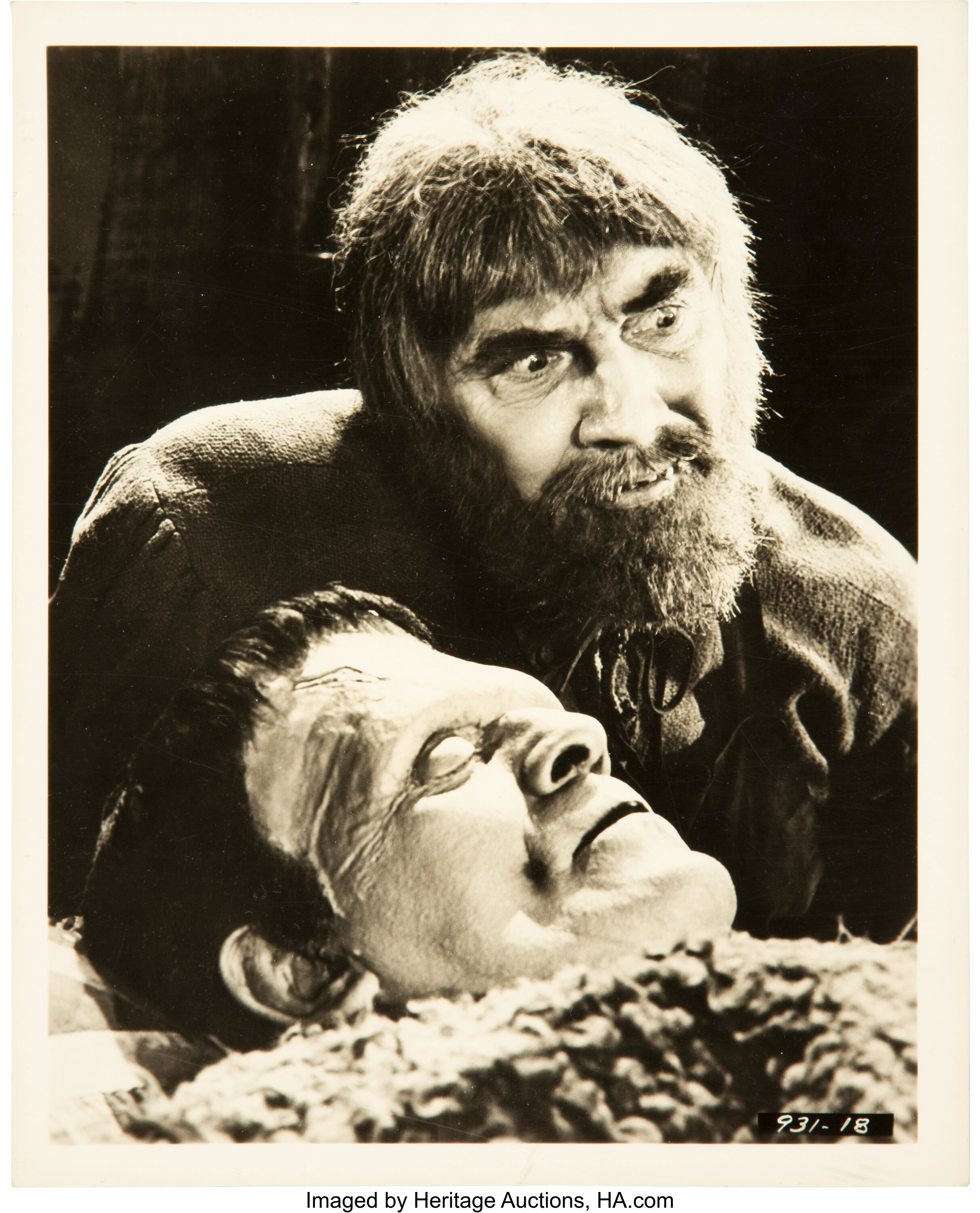 Boris Karloff And Bela Lugosi In Son Of Frankenstein Universal Lot Heritage Auctions