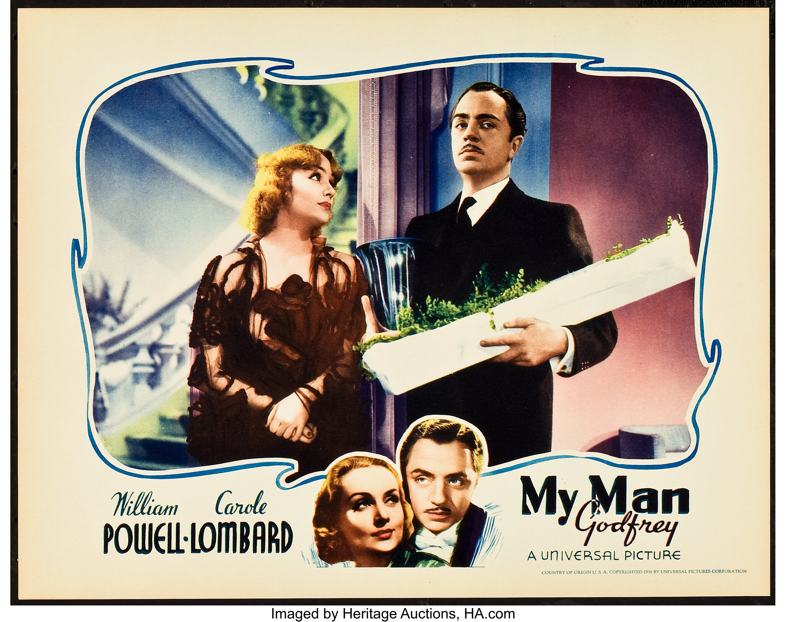 My Man Godfrey (Universal, 1936). Lobby Card (11