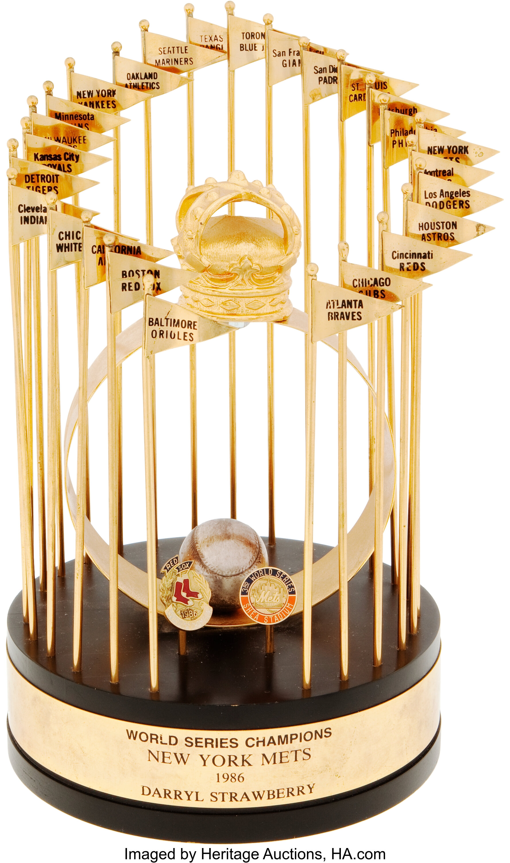 Mets 1986 World Series Trophy - Mets History