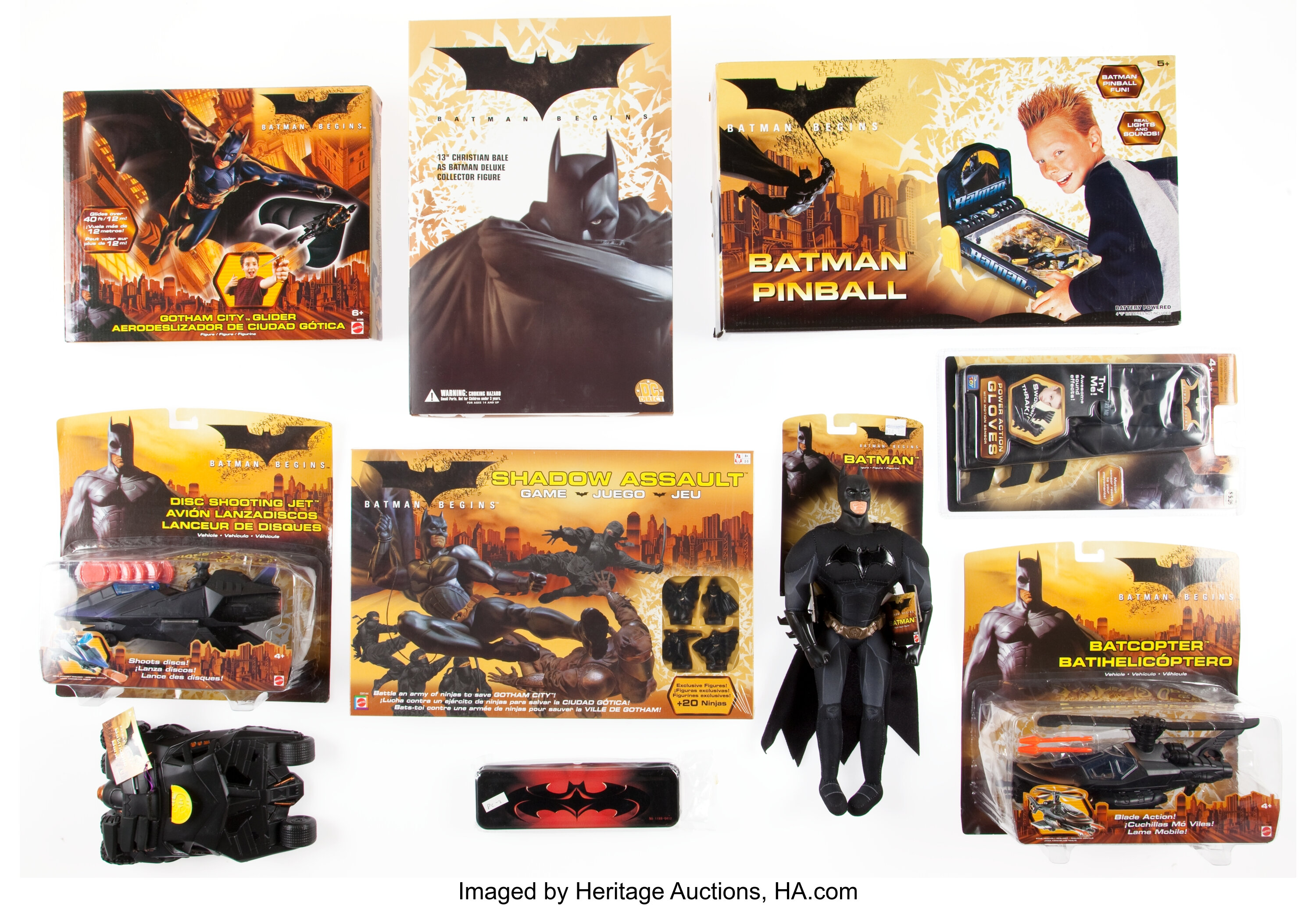 Batman Begins Group (2005).... (Total: 10 Items) Memorabilia | Lot #14586 |  Heritage Auctions