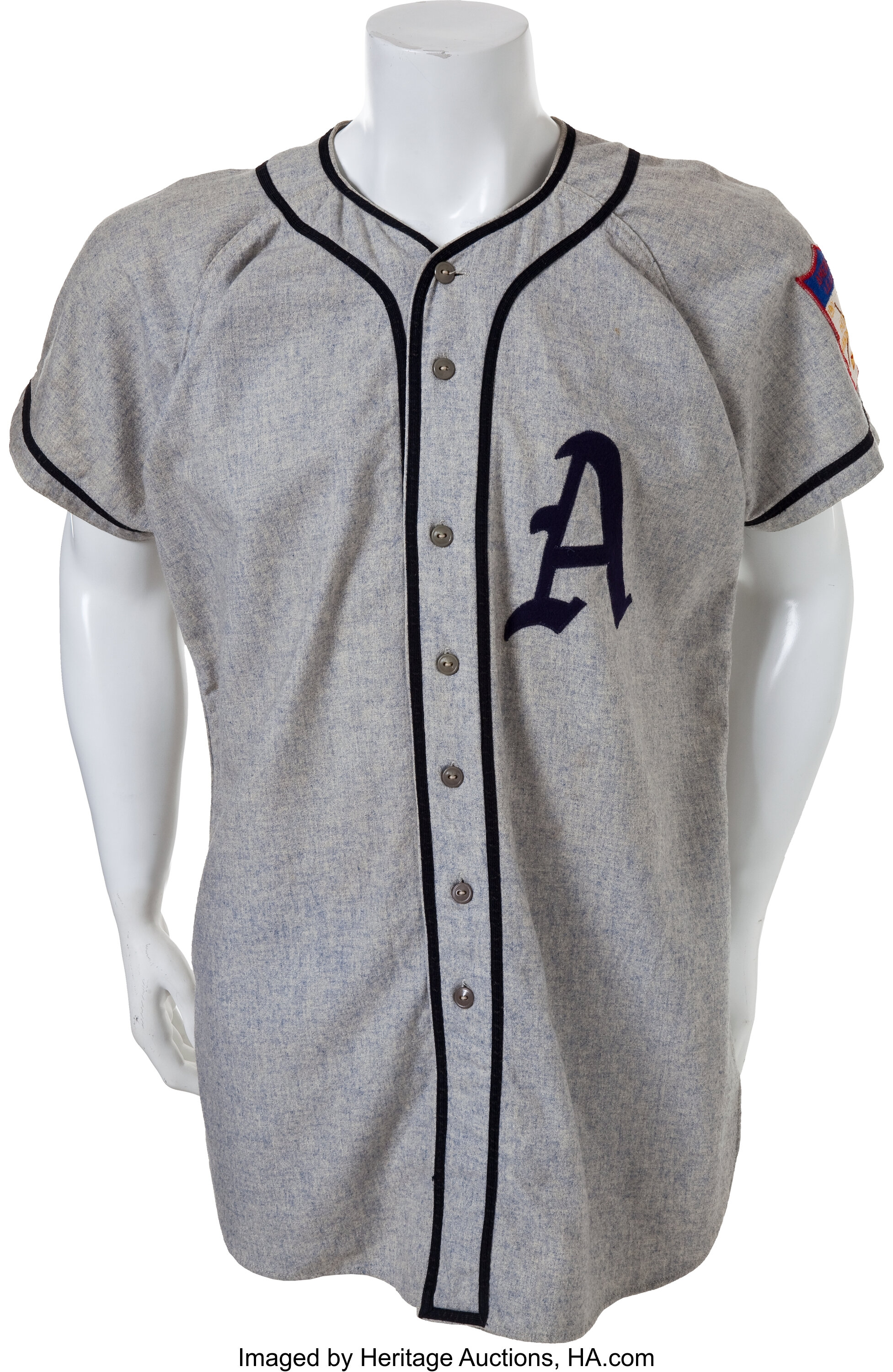 1951 Philadelphia Athletics Artwork: ICONIC® Men's Long-⁠Sleeve T-⁠Shirt