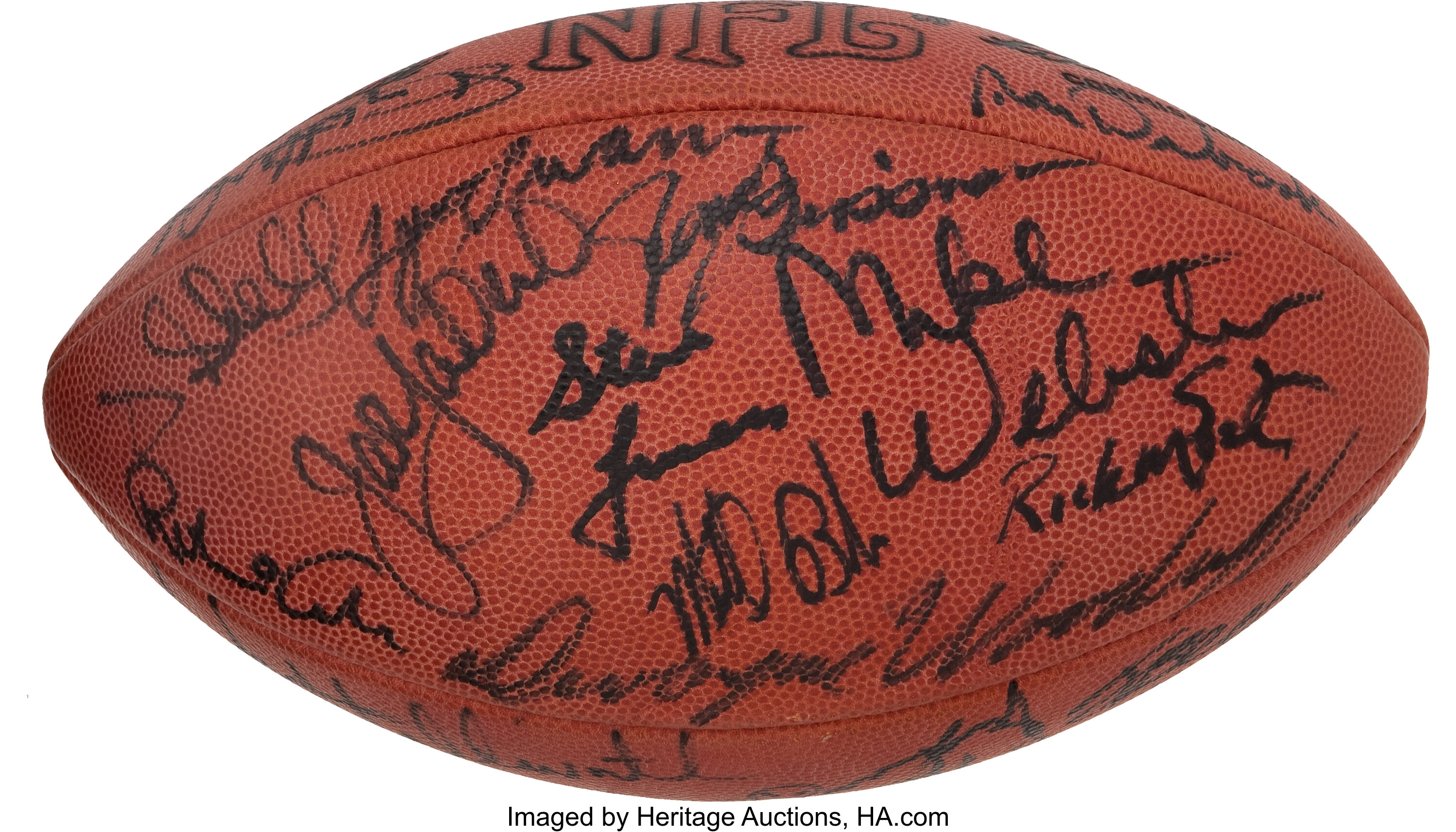 1979 Pittsburgh Steelers Team Signed Football - Super Bowl, Lot #81727