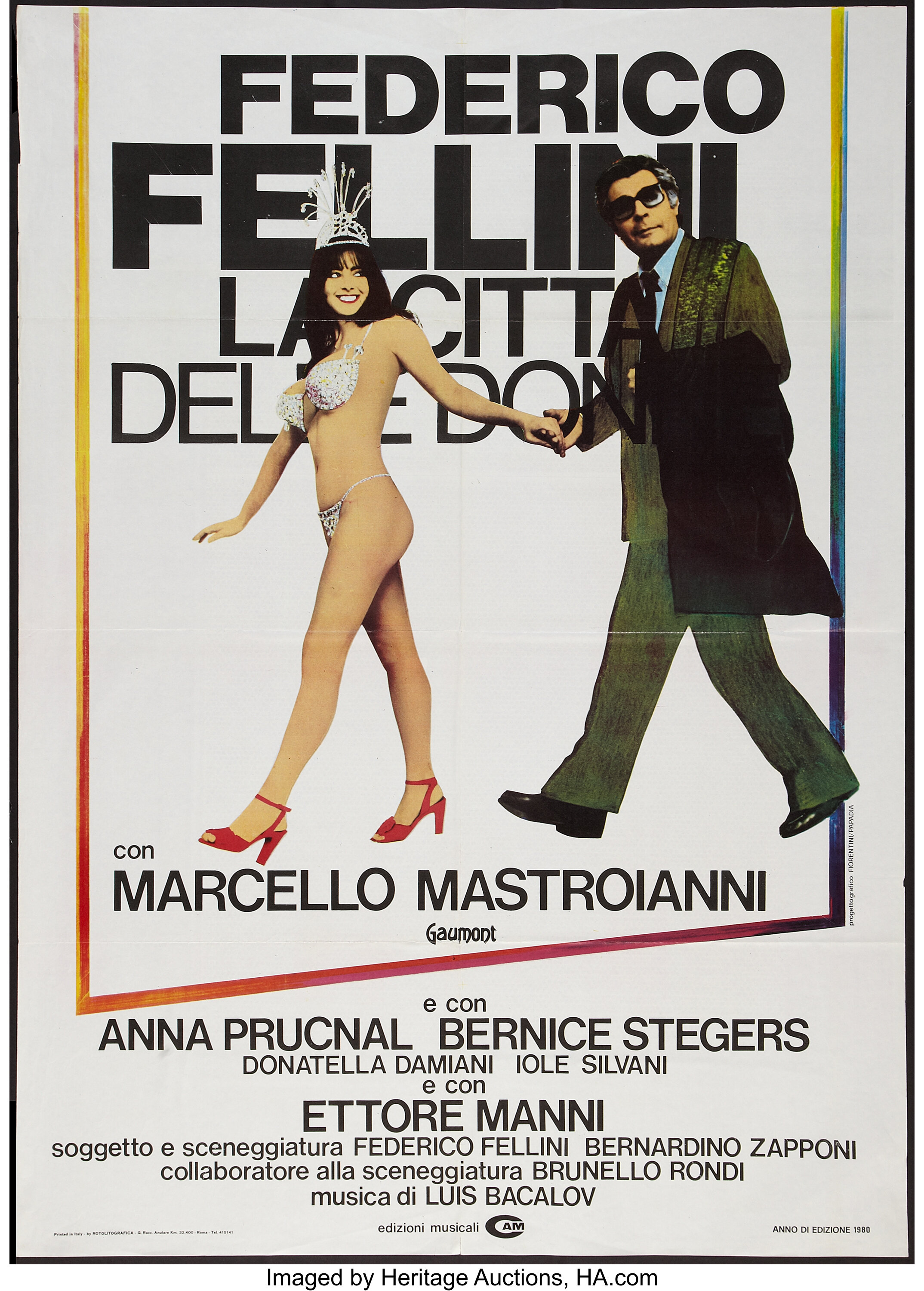 City of Women (Gaumont, 1981). Italian 2 - Foglio (39