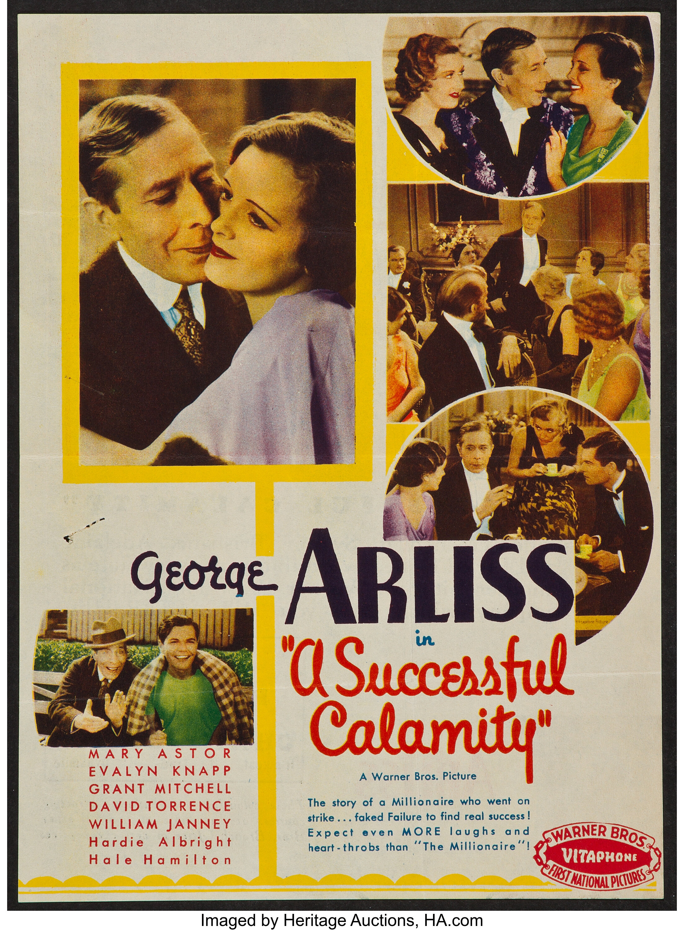 A Successful Calamity (Warner Brothers, 1932). Australian Herald | Lot #51335 Heritage Auctions