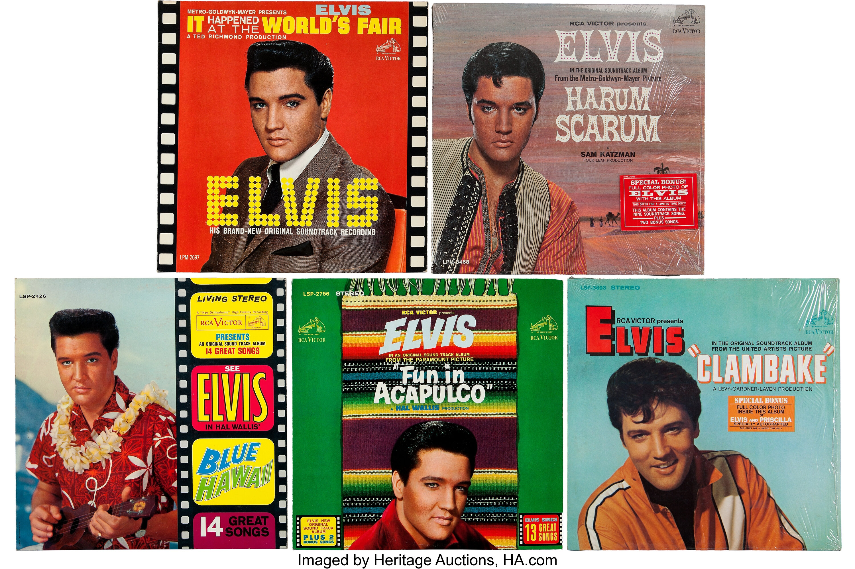 ELVIS Original Motion Picture Soundtrack - RCA Records