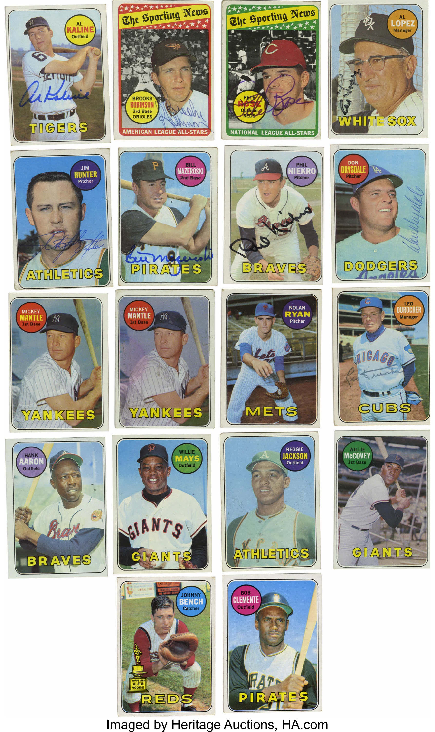 Lot Detail - 1969 Topps Baseball Complete Set (664) Incl. #260