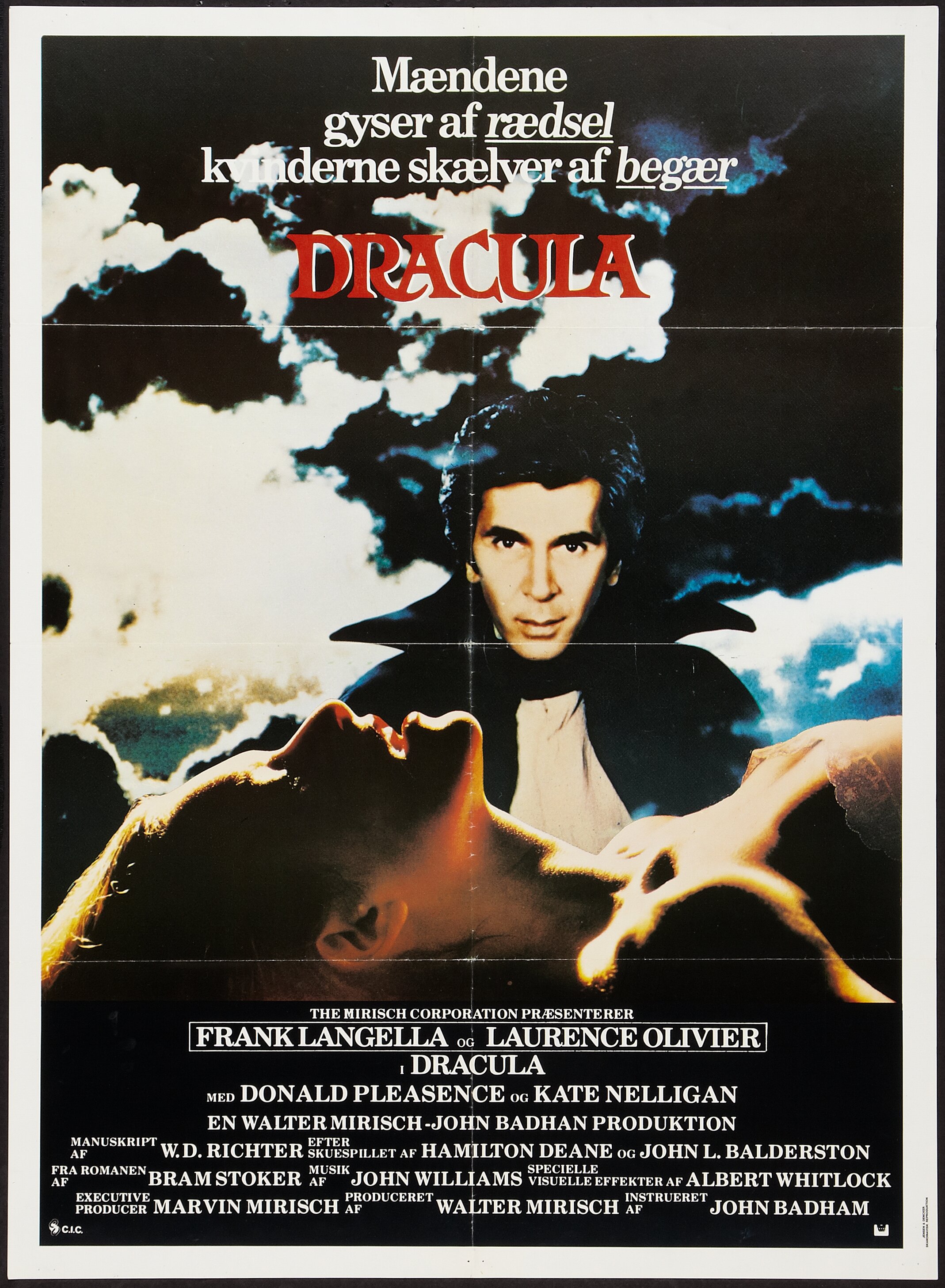 Dracula (Universal, 1979). Swedish One Sheet (24.5" X 33.5") and | Lot ...
