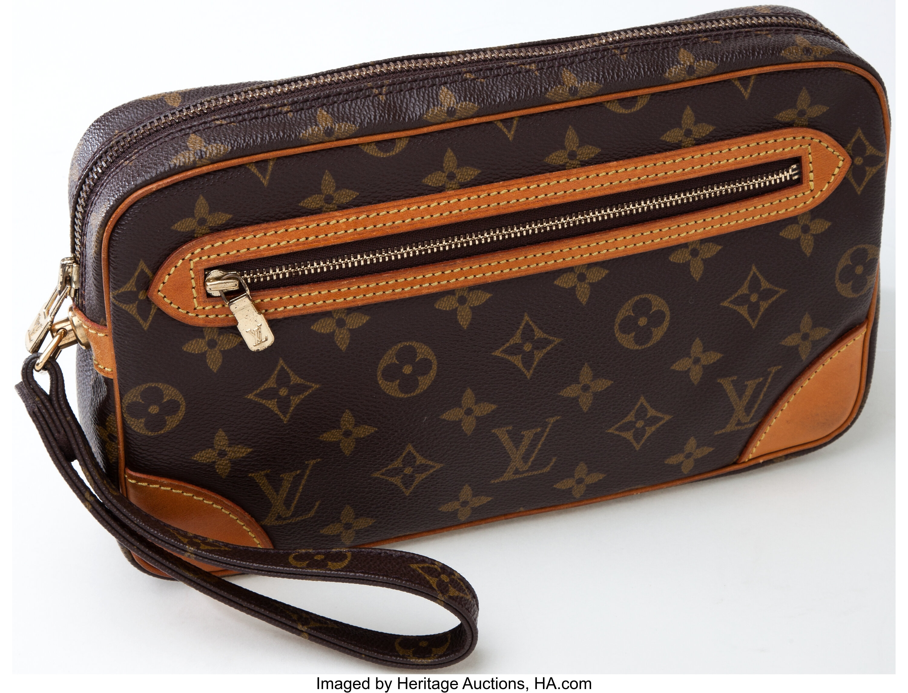 Louis vuitton 2025 vintage monogram clutch