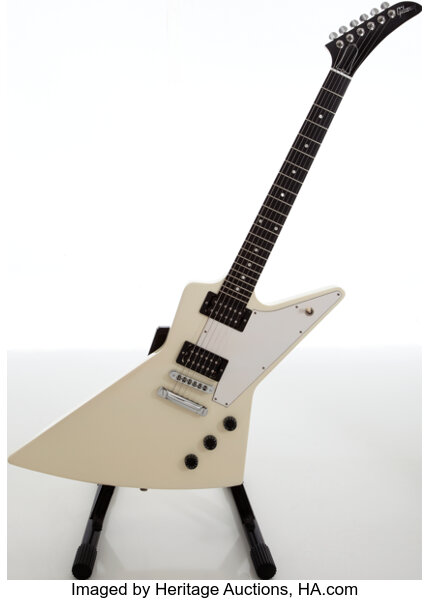 07 Gibson Explorer White Solid Body Electric Guitar Serial Lot Heritage Auctions