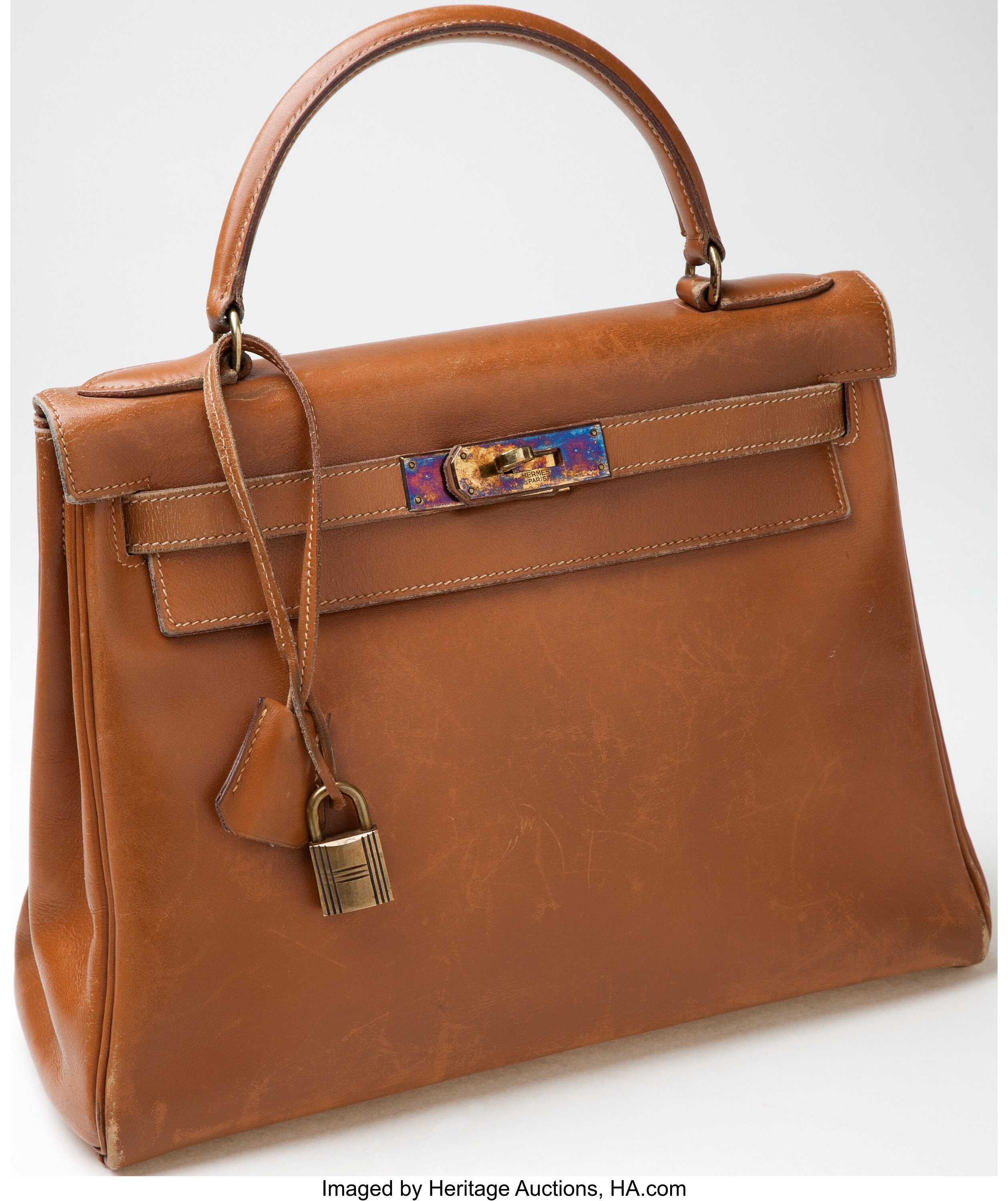 Hermes Vintage Kelly 28, brown box calf, GHW - AWL4056 – LuxuryPromise