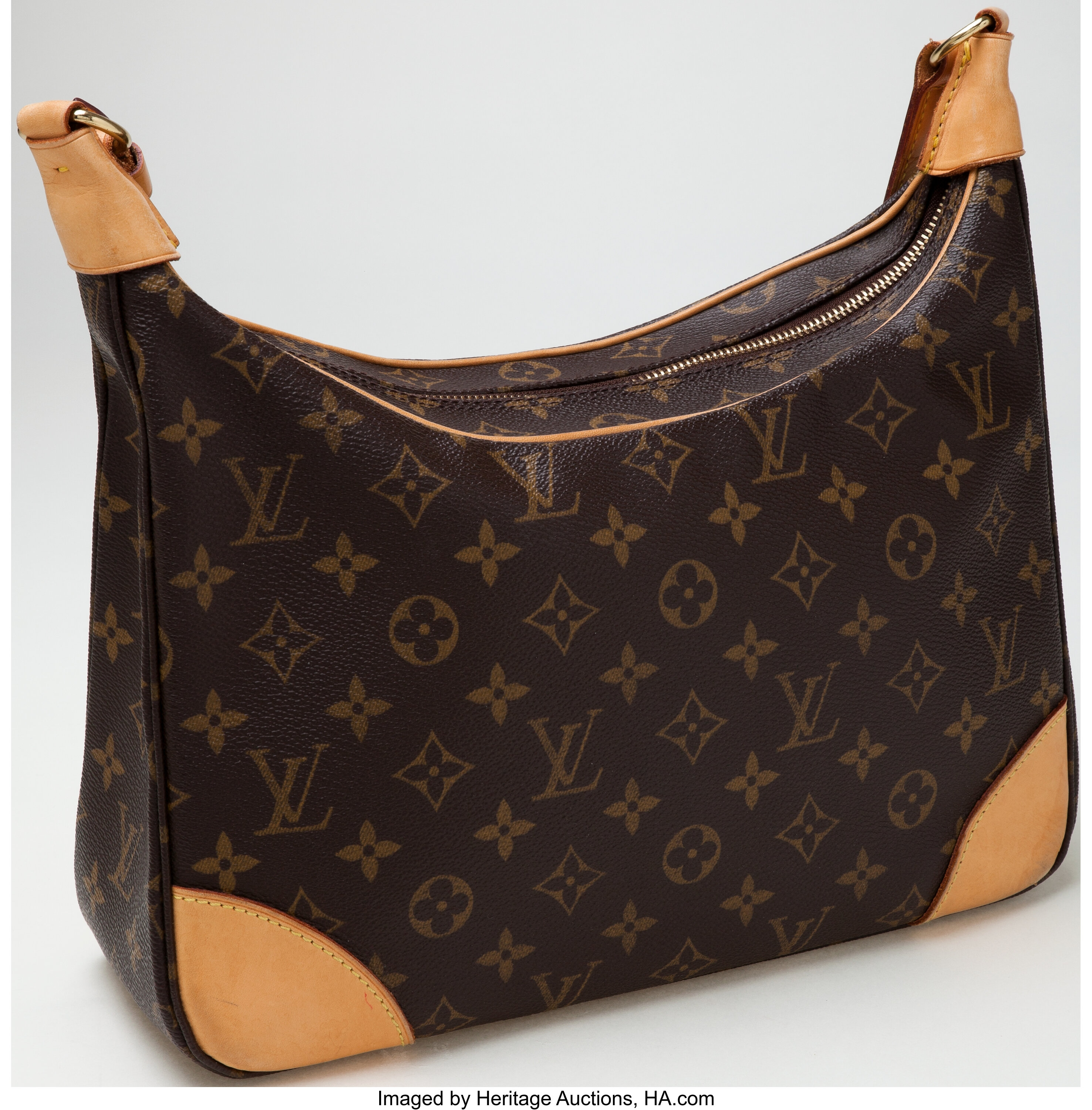 Sold at Auction: Louis Vuitton, Louis Vuitton Mini Monogram Satin Boulogne  Bag