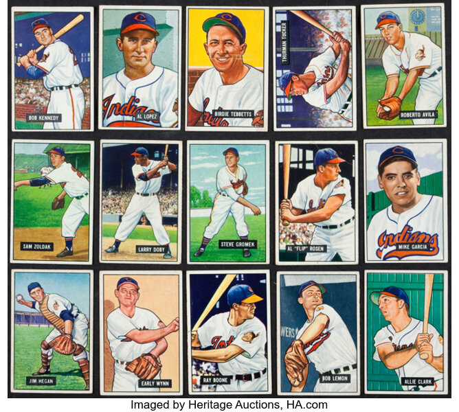 Cleveland Indians- Sports Card and Sports Memorabilia Auctions