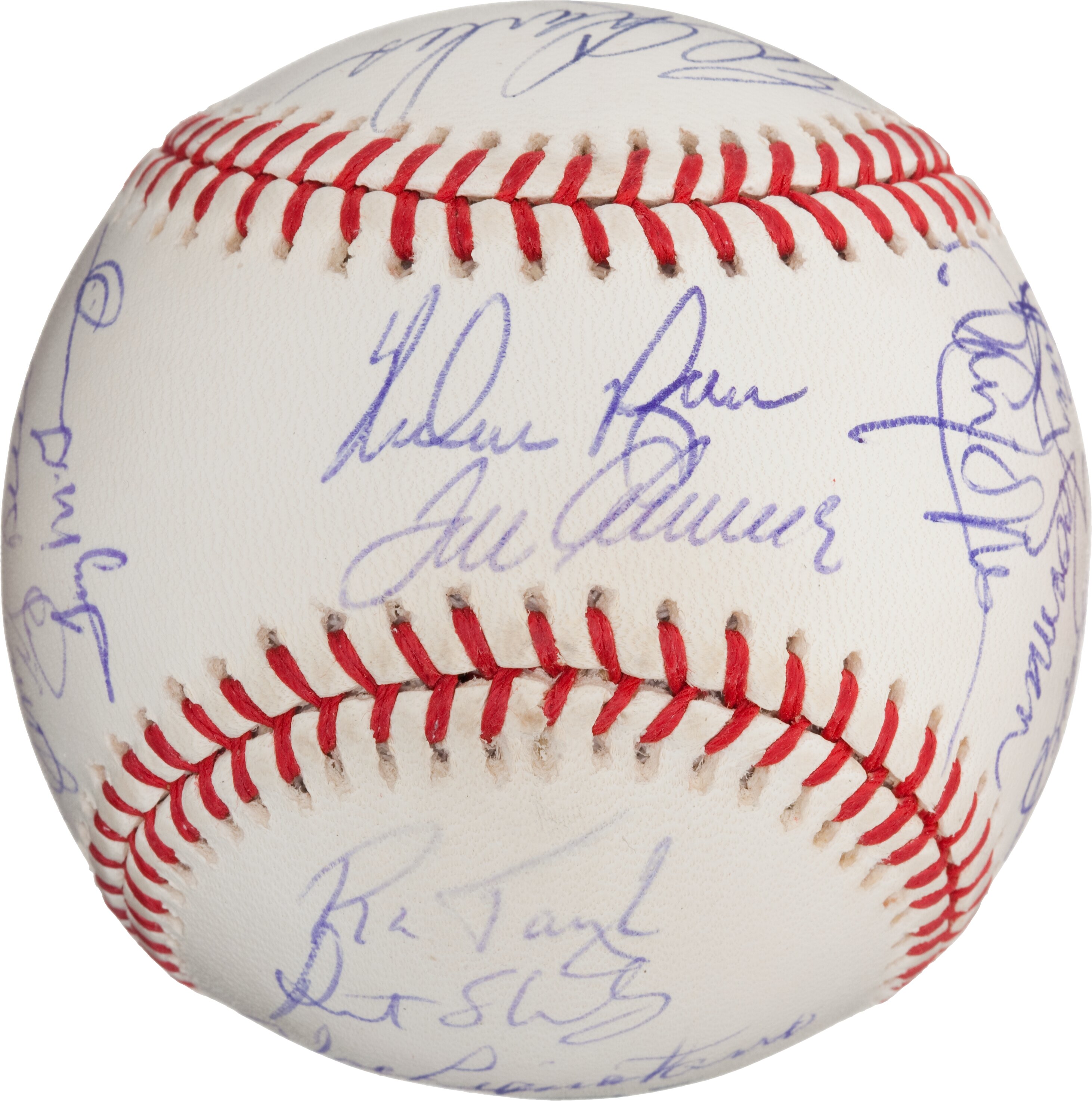 1969 New York Mets 50th Anniversary Team Signed Reunion Baseball, Lot  #42169