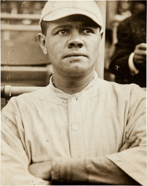 Babe Ruth in Boston Red Sox Uniform, 1919 Stock Photo - Alamy