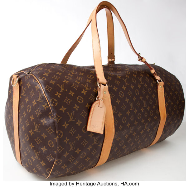 Sold at Auction: 2 Vintage LV Travel Bags