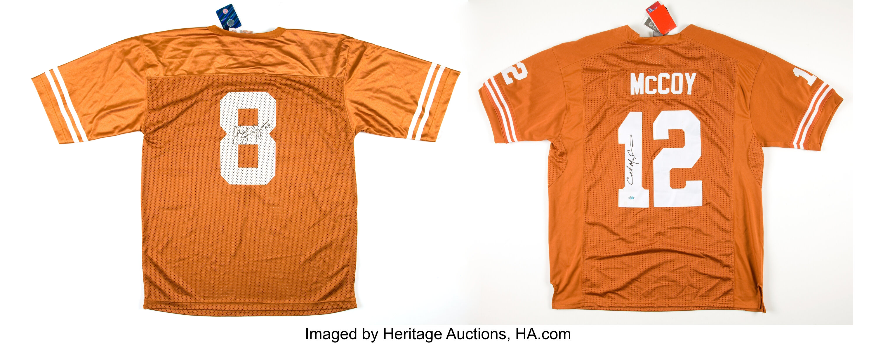 Nike Colt McCoy Texas Longhorns No.12 - Orange Football Jersey