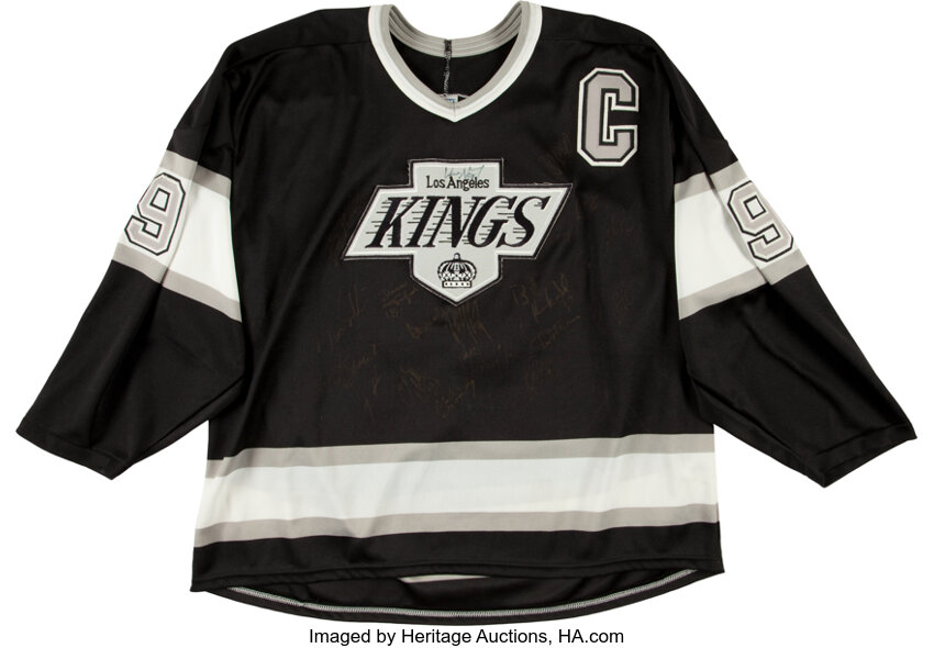 Wayne Gretzky Autographed Los Angeles Kings Replica Jersey - UDA