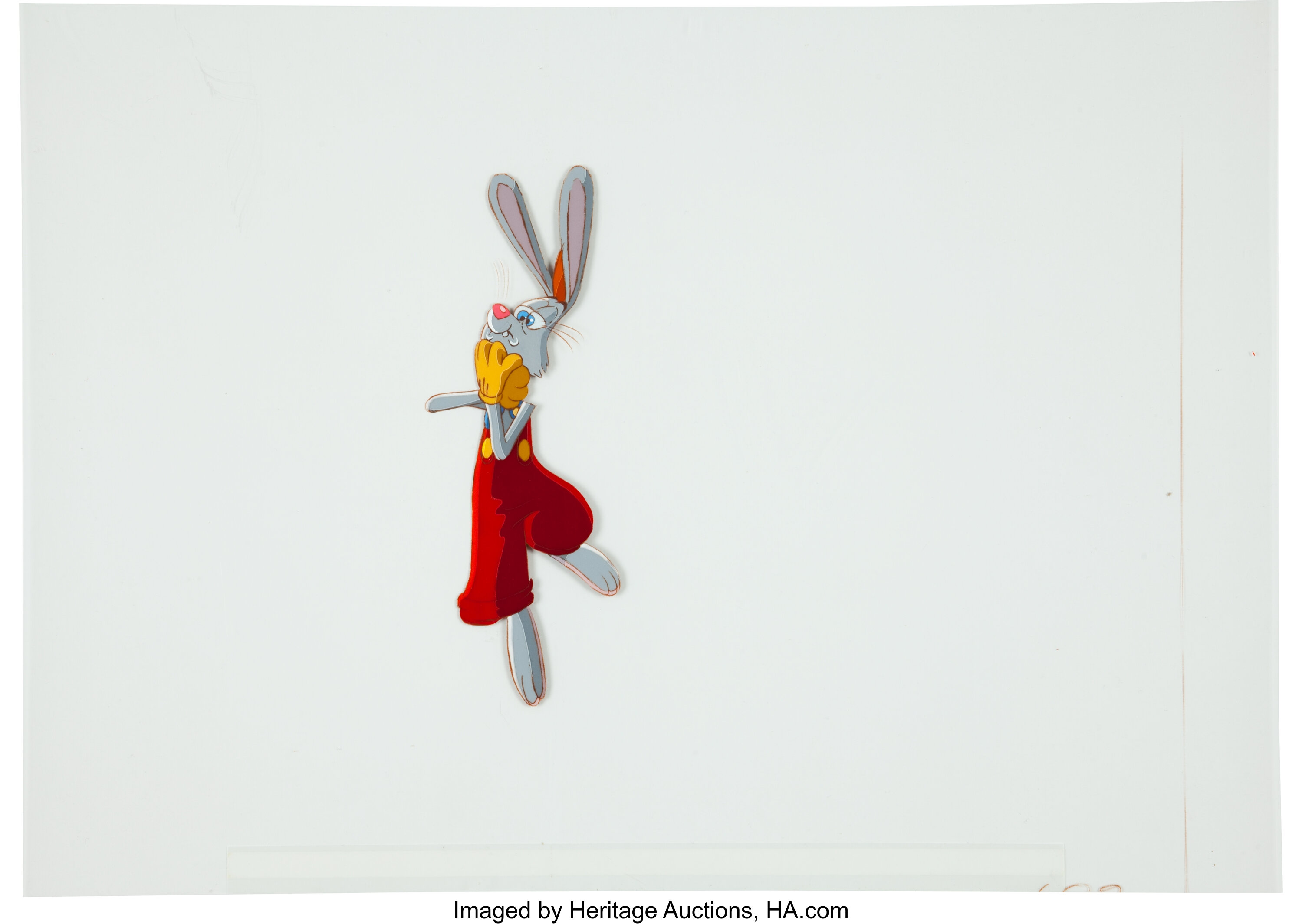Roger Rabbit Production Cel Animation Art (Disney, 1989).... | Lot ...