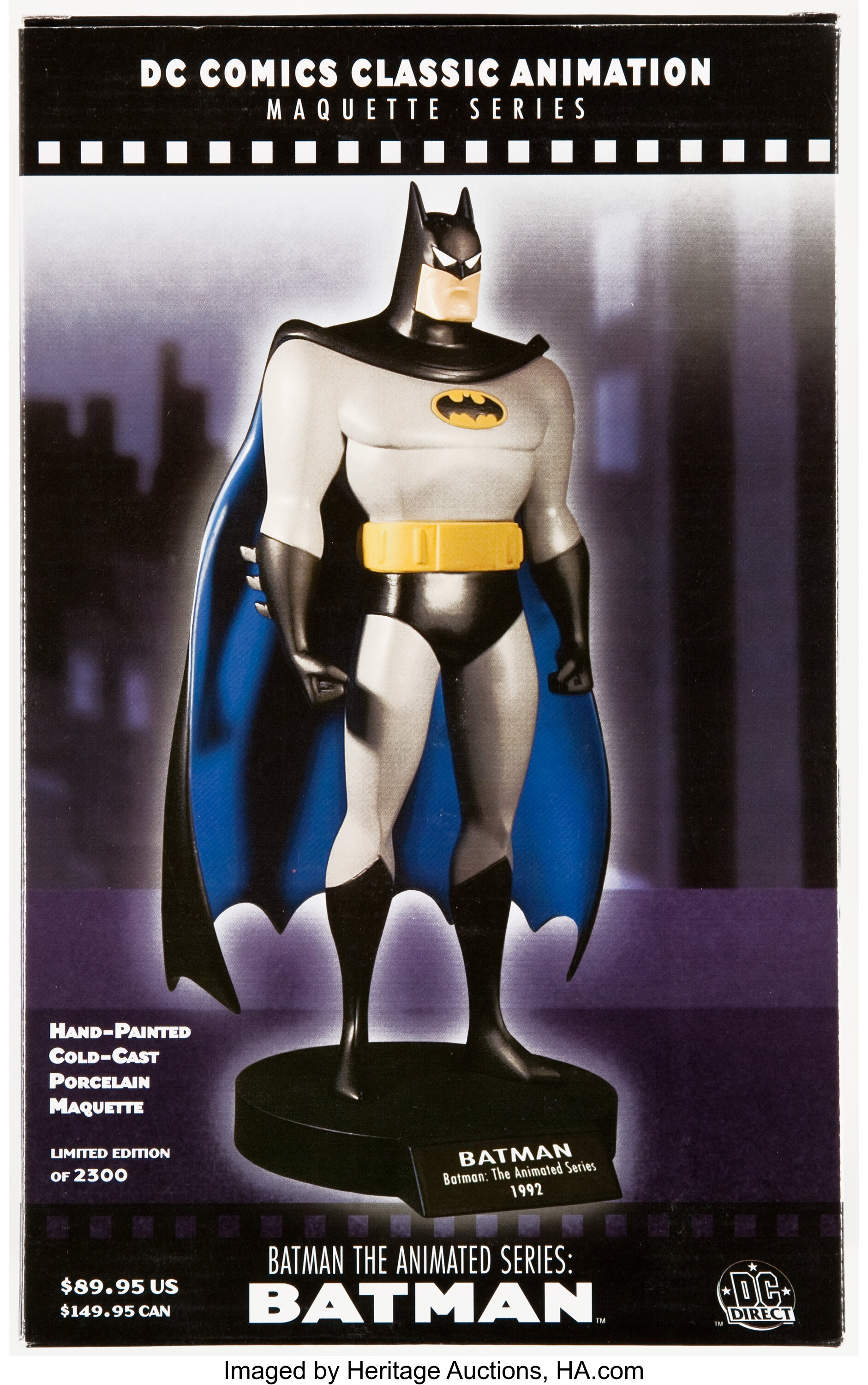 Batman Classic Animation Series Maquette Limited Edition Statue