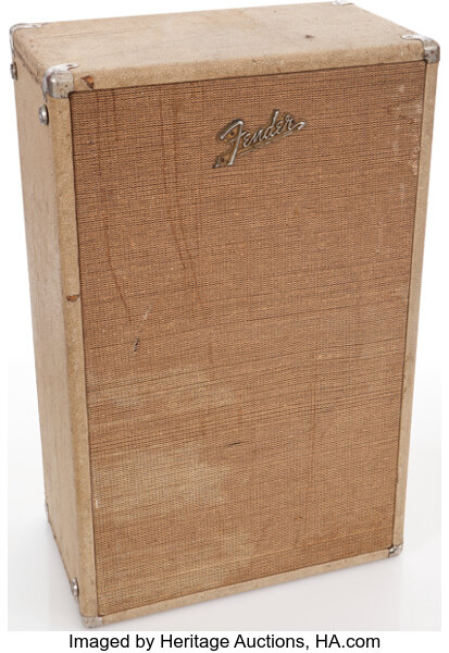 Reproduction Fender Bassman Blonde Speaker Cabinet Musical