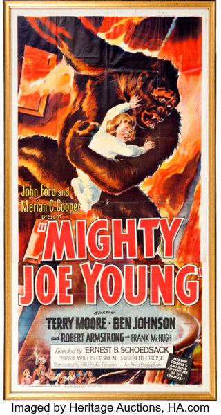 Mighty Joe Young Three Sheet Movie Poster Rko 1949 Lot 92108 Heritage Auctions