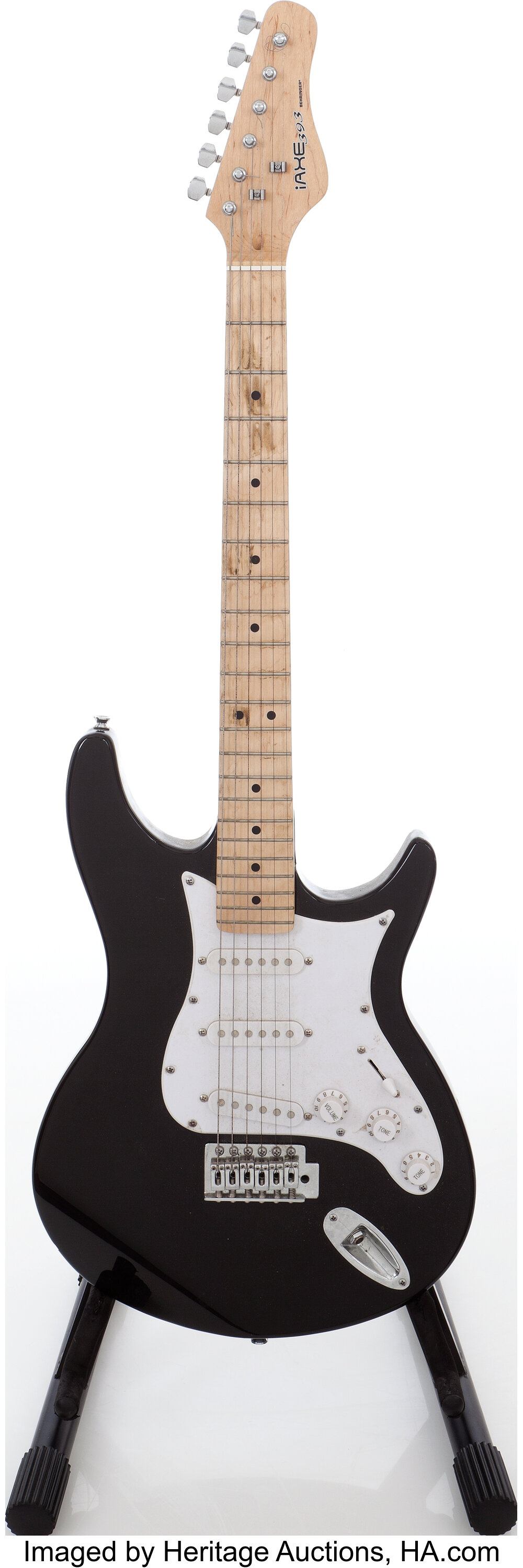 2006 Behringer IAXE393 Black Solid Body Electric Guitar, # | Lot #81013 | Heritage Auctions