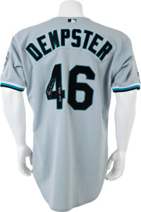 1999-2002 Ryan Dempster Game Worn Florida Marlins Jersey., Lot #44101