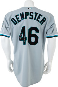 1999-2002 Ryan Dempster Game Worn Florida Marlins Jersey.