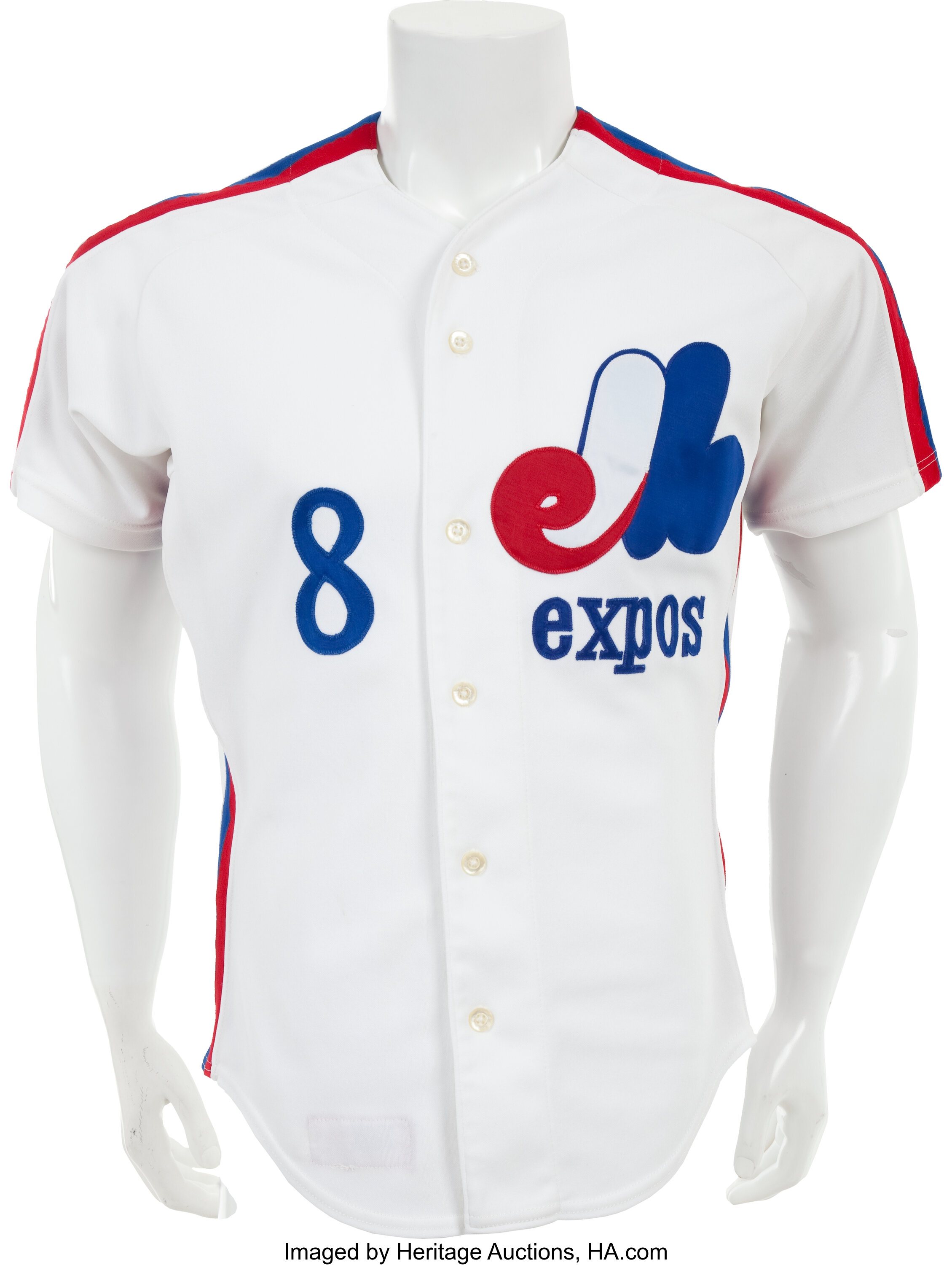 Lot Detail - Early 1980s Gary Carter Game-Used Montreal Expos Road Jersey ( Carter Foundation LOA)