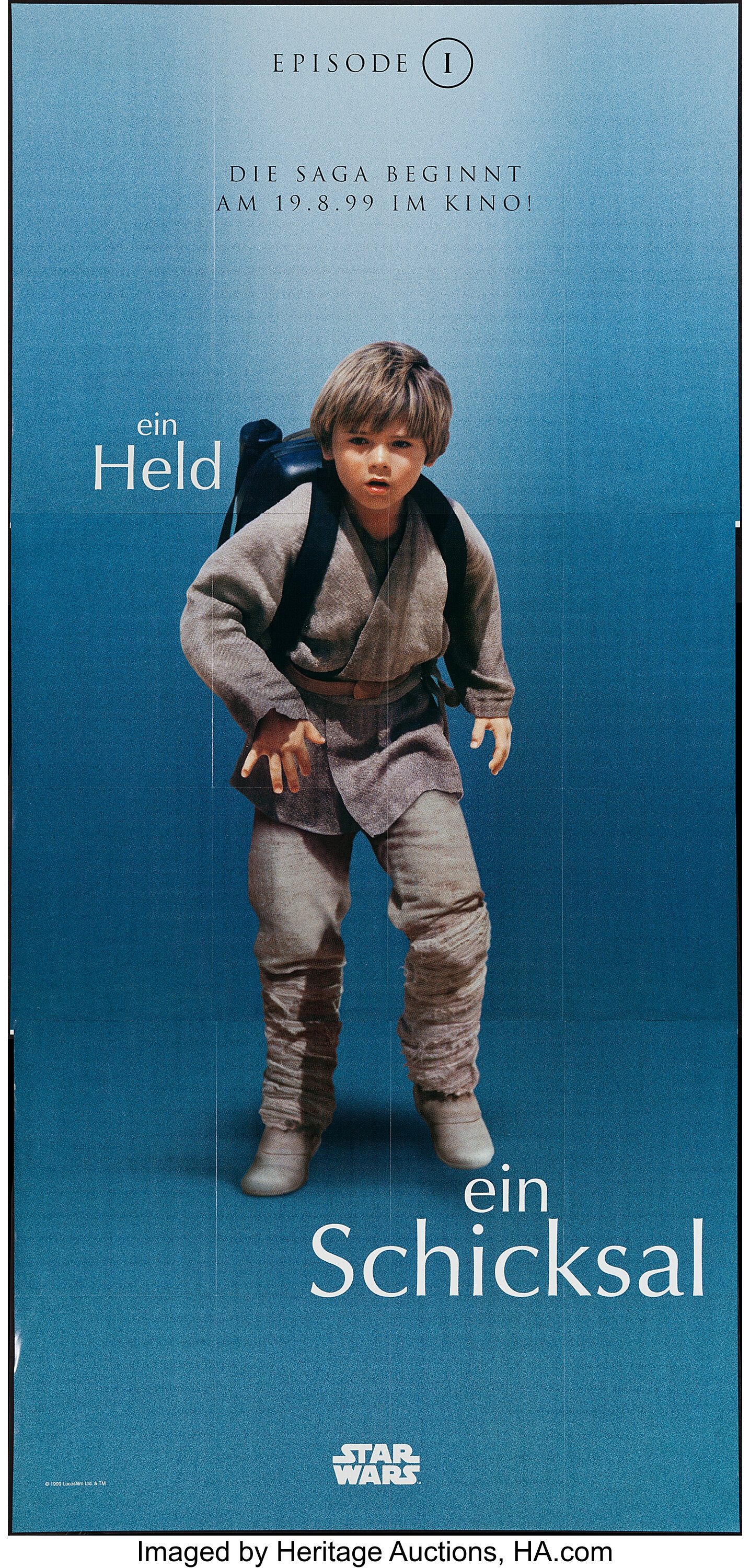 anakin skywalker episode 1 poster