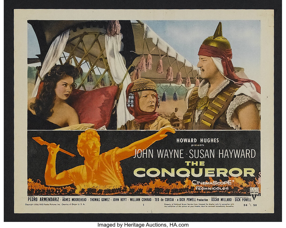 The Conqueror (RKO, 1956). Lobby Card (11