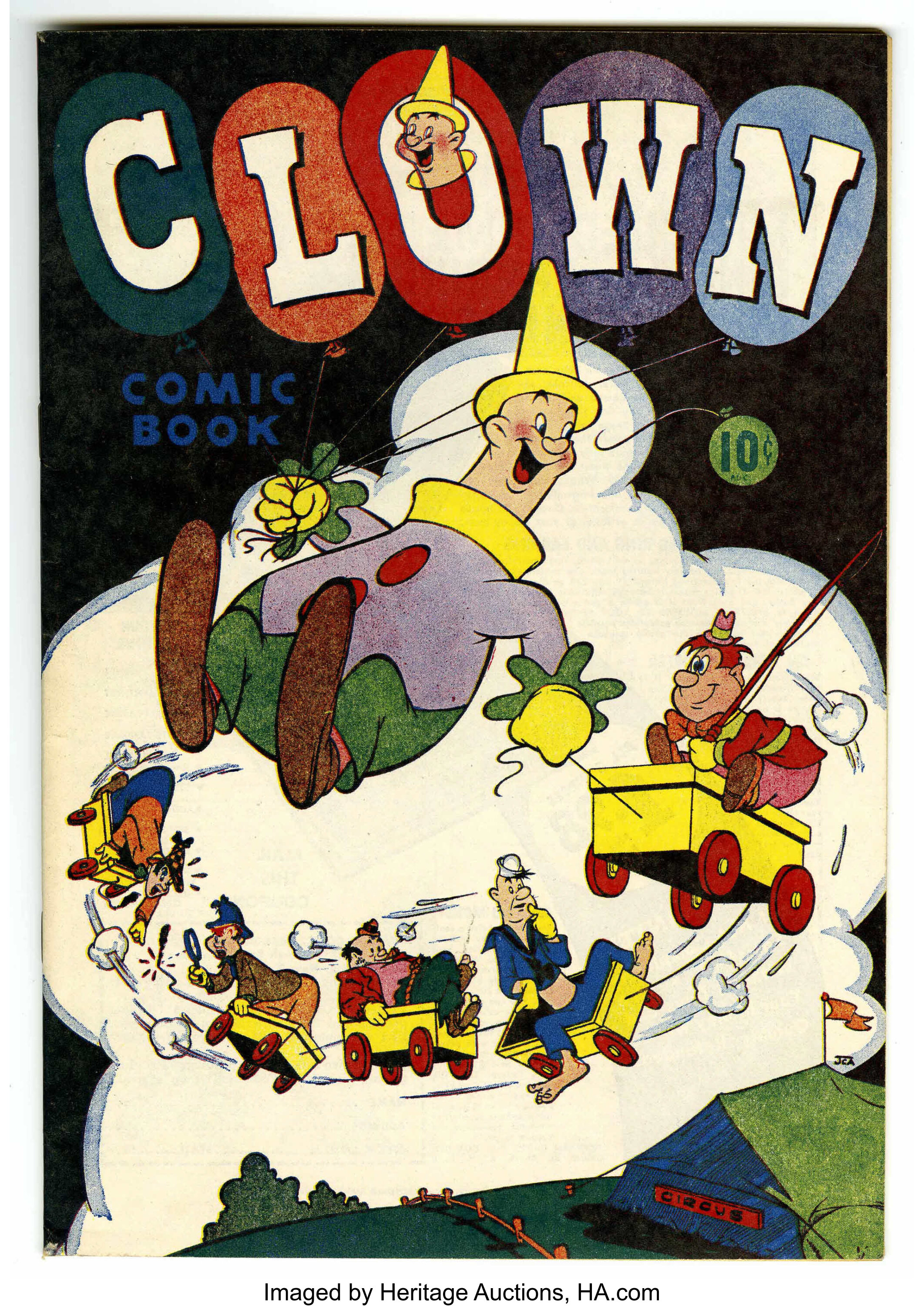 Clown Comics 1 Harvey 1945 Condition Nm This Early Harvey Lot Heritage Auctions