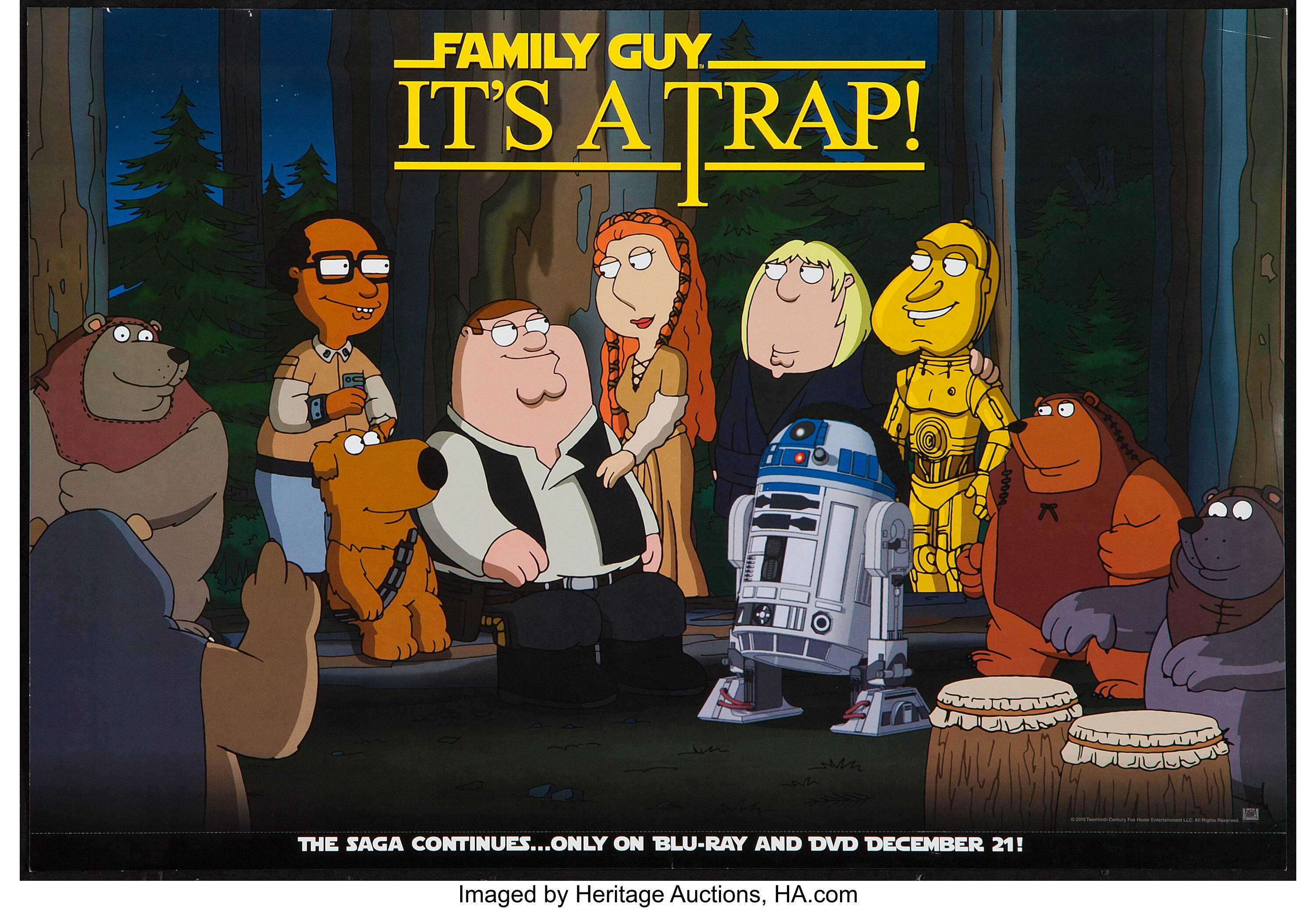 Family Guy It S A Trap Others Lot th Century Fox 10 Mini Lot Heritage Auctions