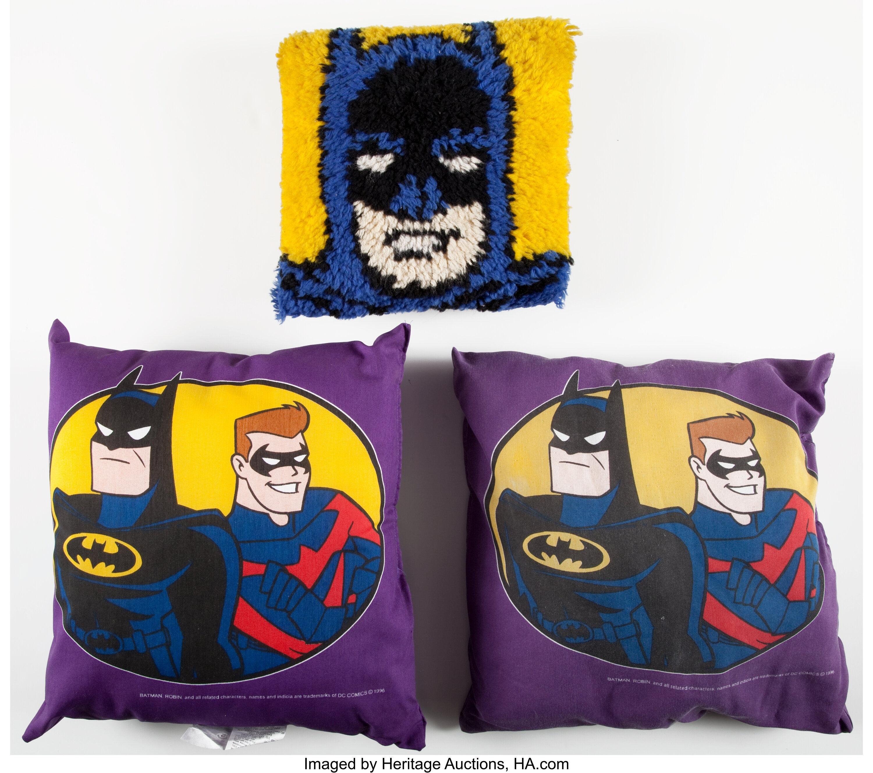 Batman Pillow Group (1990s).... (Total: 3 Items) Memorabilia | Lot #11652 |  Heritage Auctions