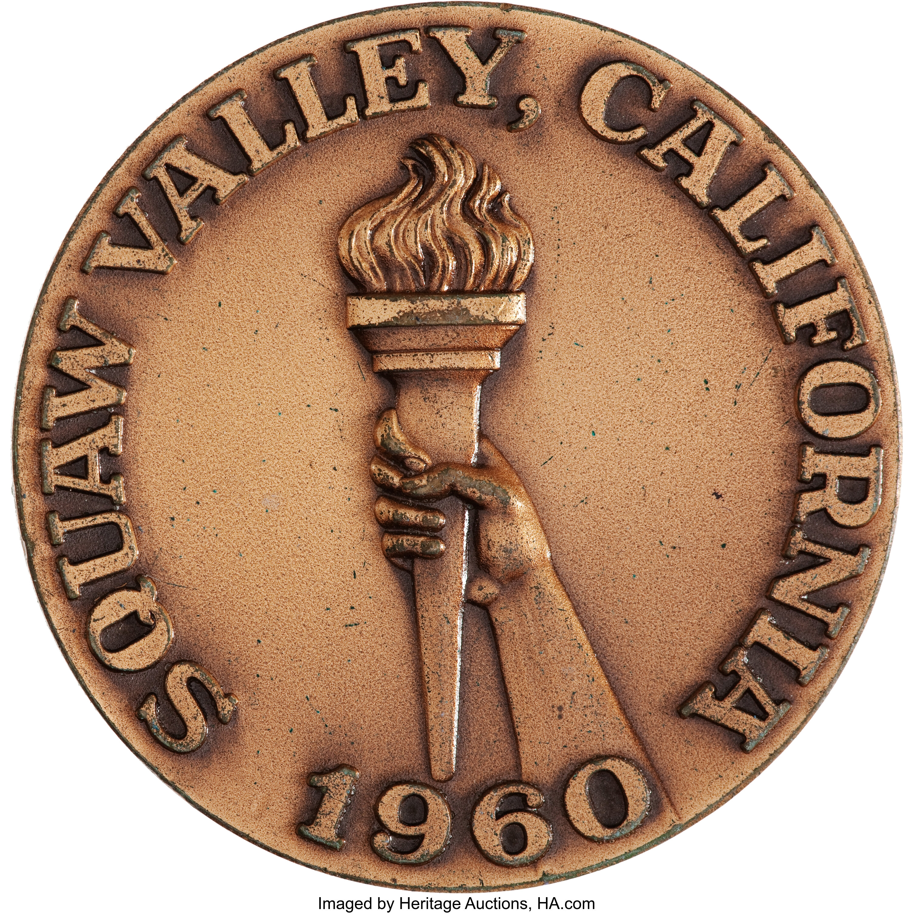 1960 Squaw Valley Winter Olympic Games Participation Medal. | Lot