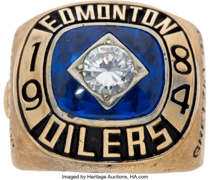 NHL 1990 Edmonton Oilers Stanley Cup Championship Replica Ring