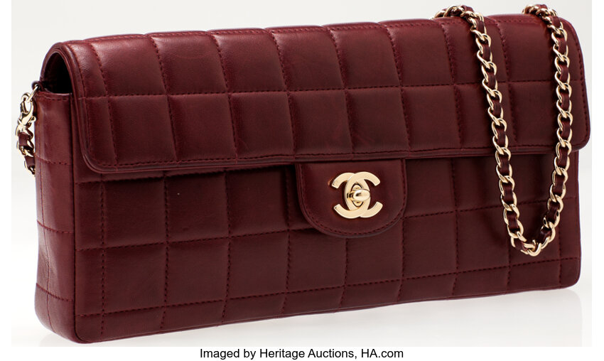 Heritage Vintage: Chanel Bordeaux Lambskin Leather Quilted Single