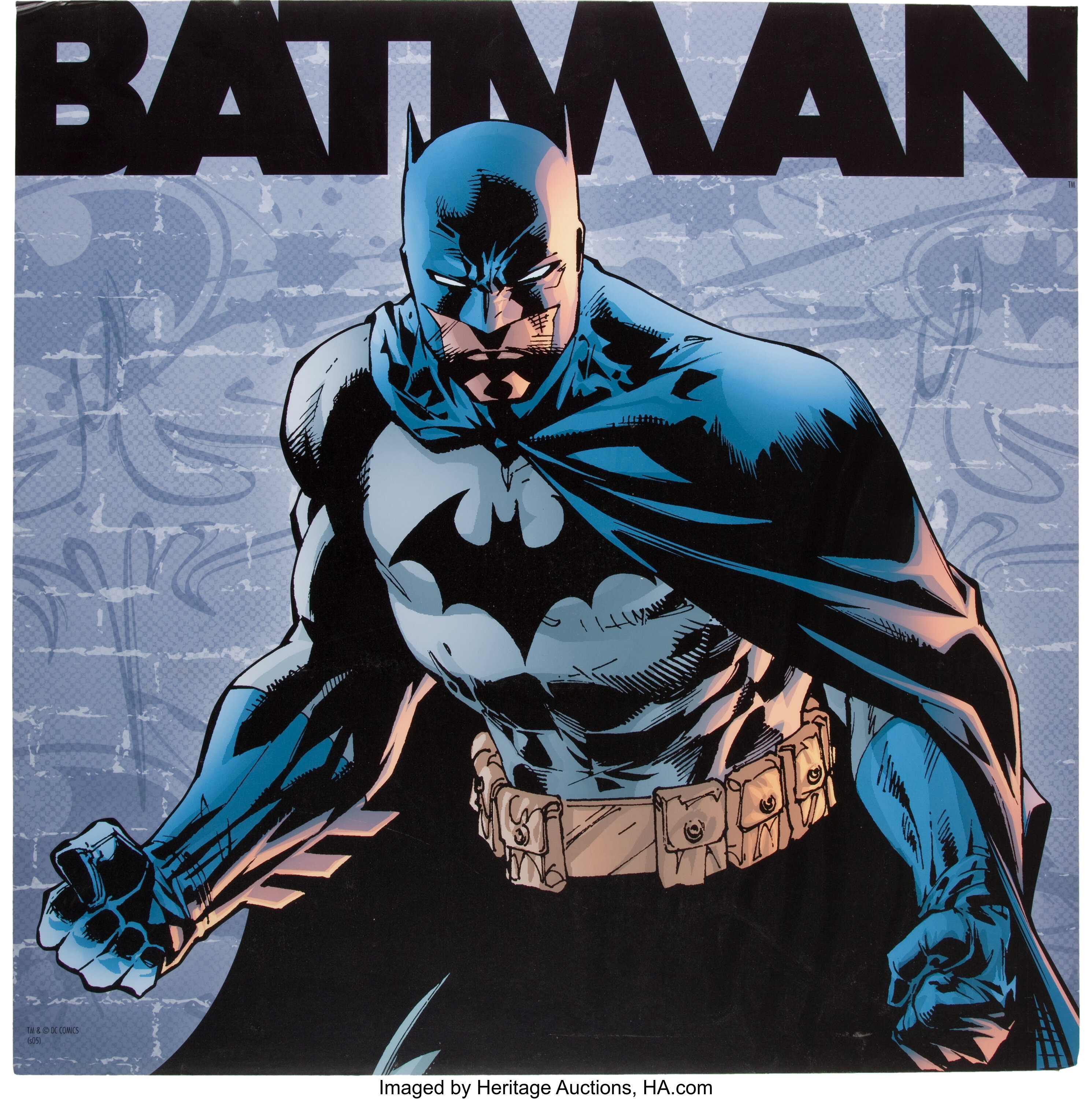 Jim Lee Batman Poster (DC, 2005).... Memorabilia Superhero | Lot #13646 |  Heritage Auctions