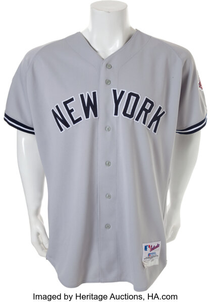 Authentic Jersey New York Yankees Road World Series 1998 Mariano