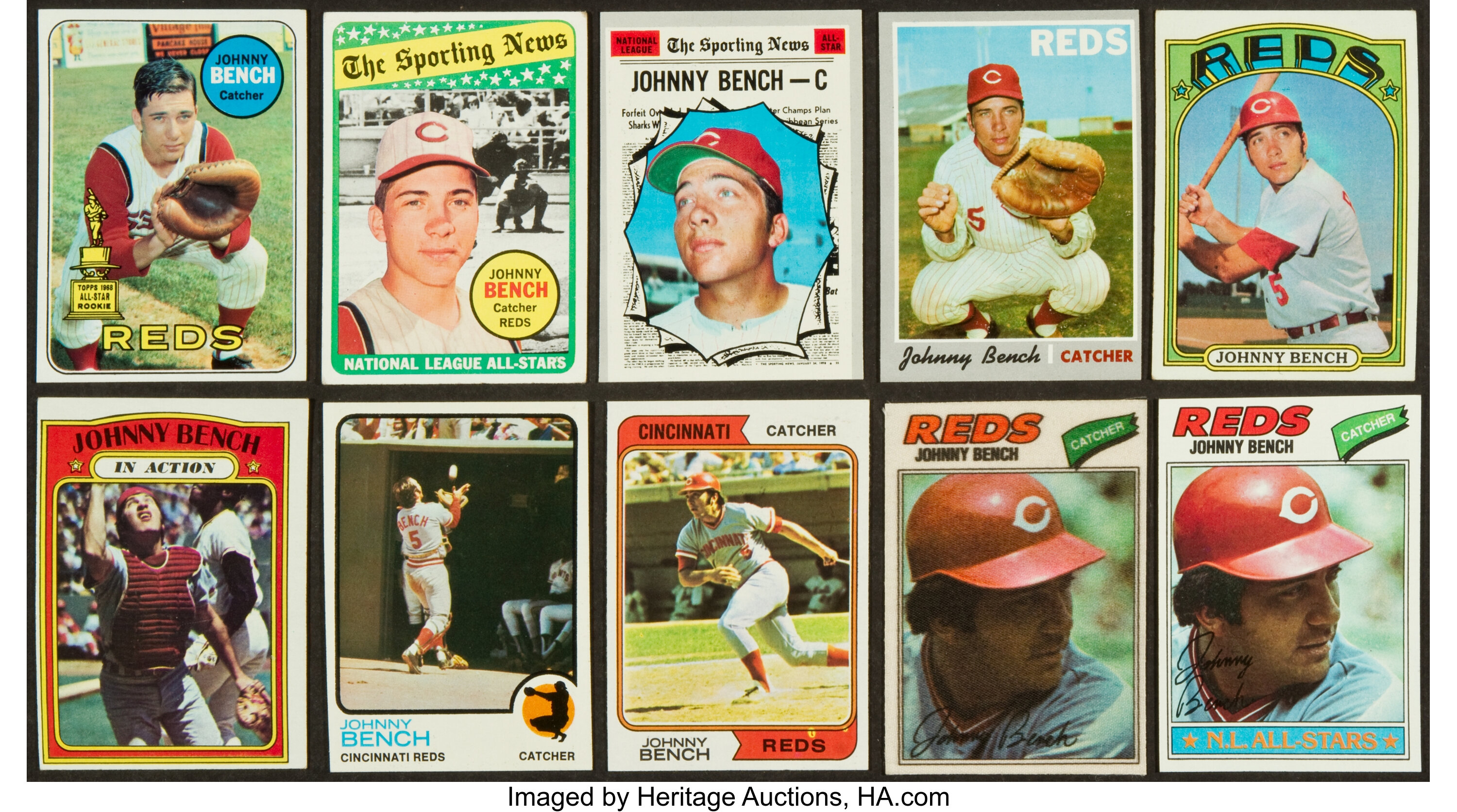 1970 Topps #660 Johnny Bench 8 - NM/MT