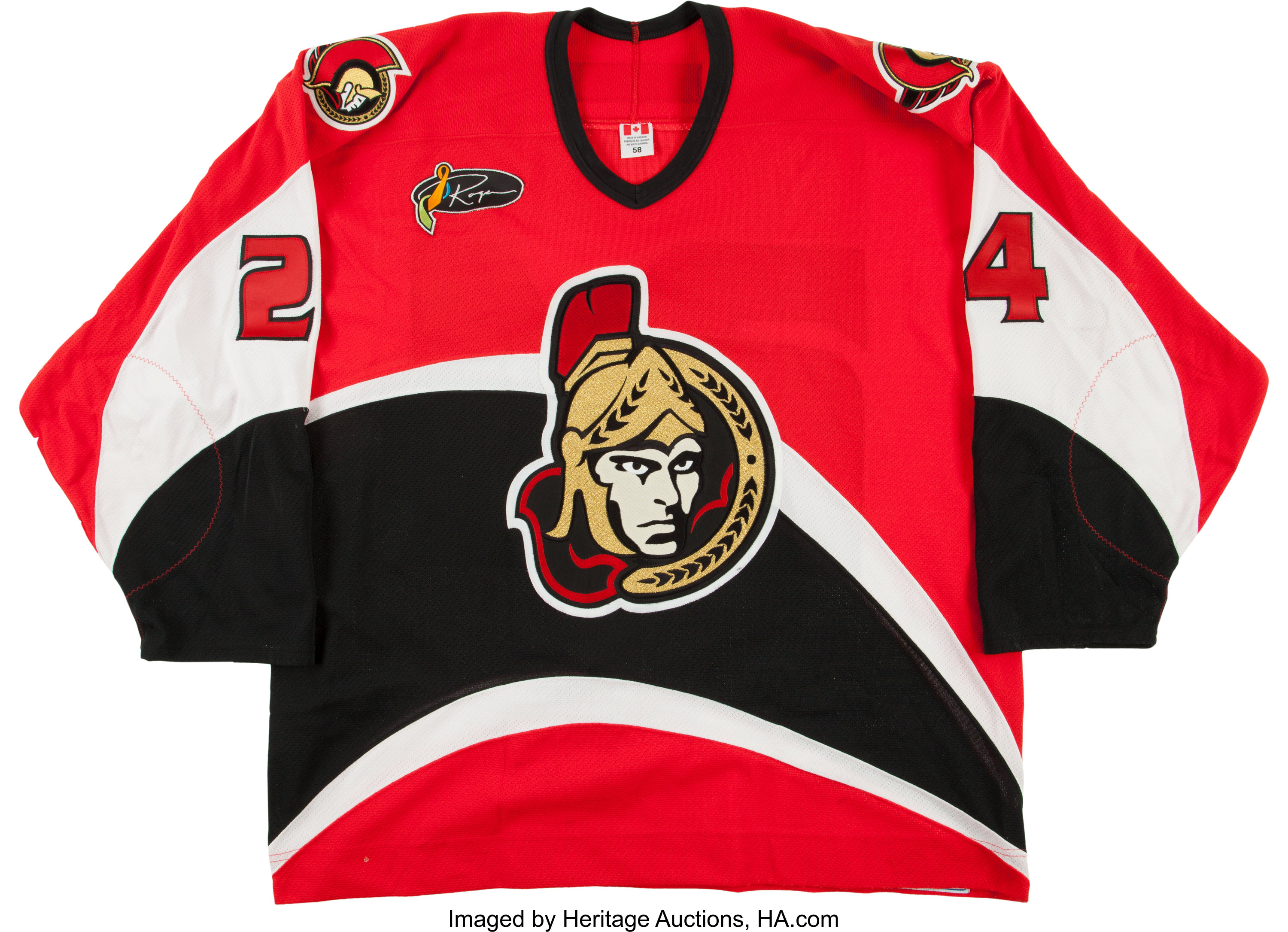 Ottawa Senators unveil jerseys for outdoor game